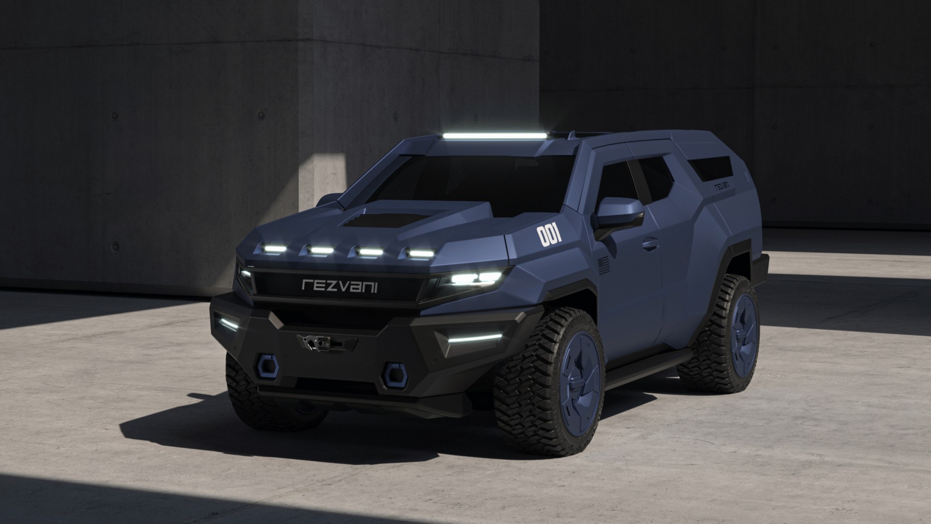 Rezvani Vengeance Debuts As A $249,000 Military-Inspired SUV Based On The Cadillac Escalade
