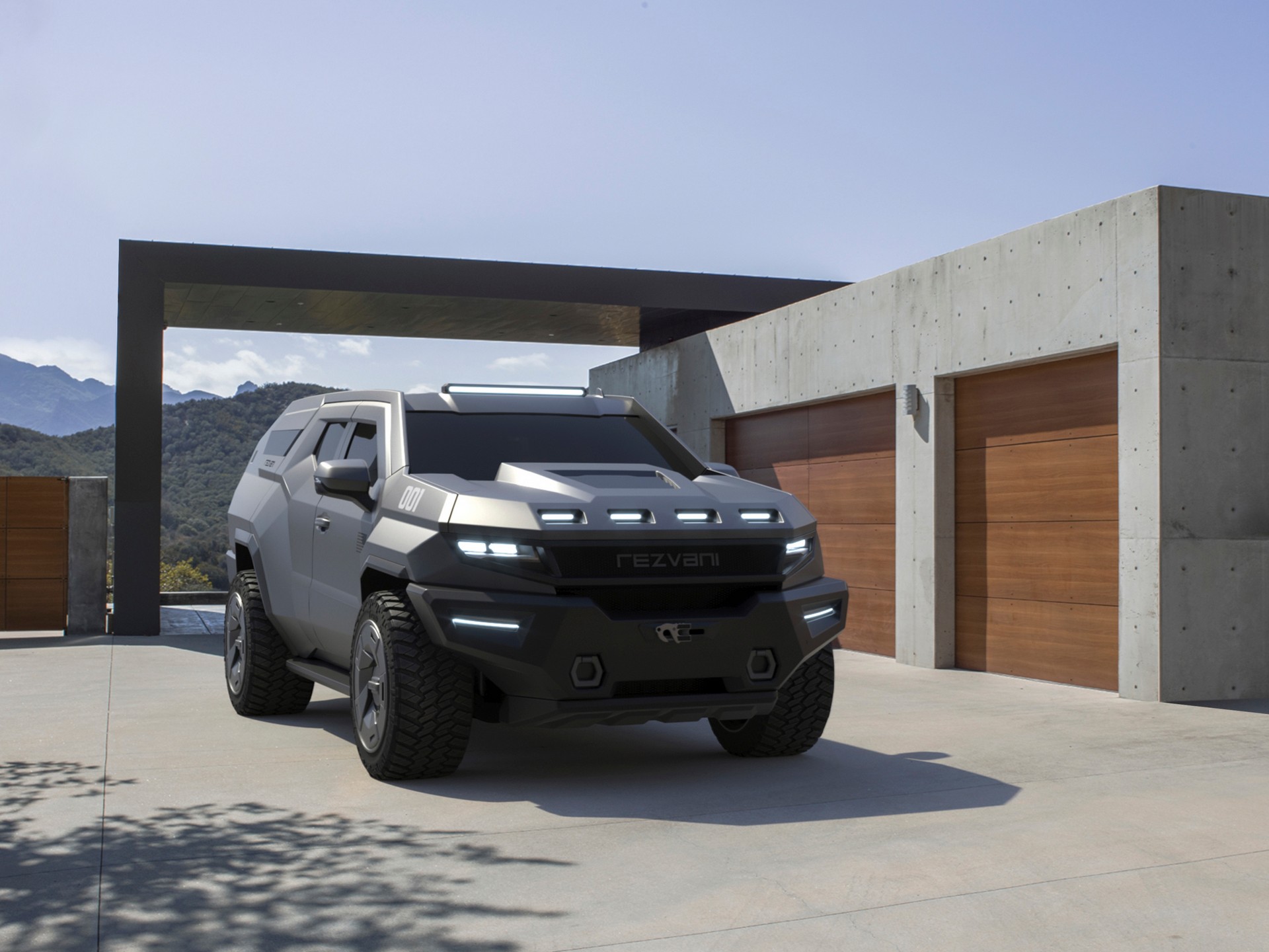 Rezvani Vengeance Debuts As A $249,000 Military-Inspired SUV Based On The Cadillac Escalade