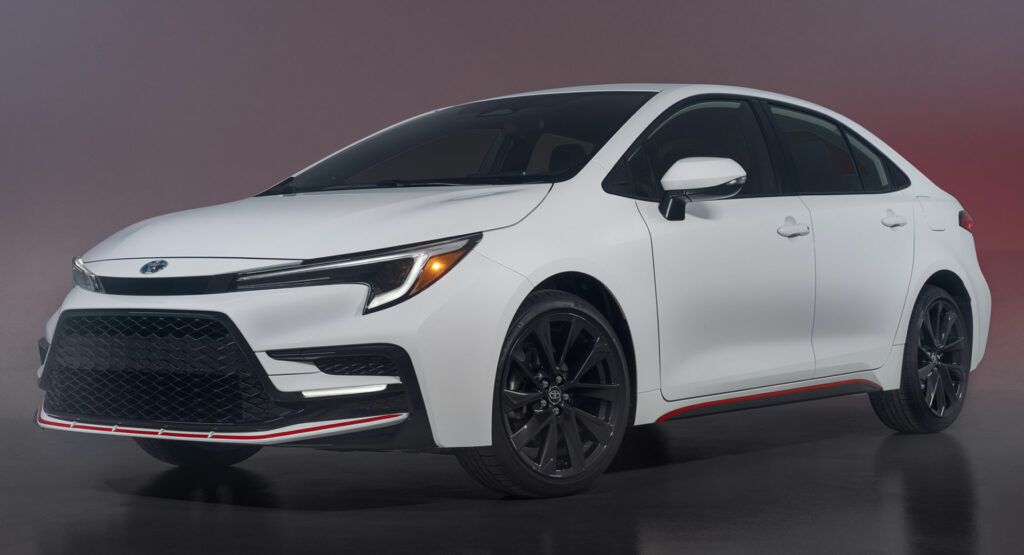 2023 Toyota Corolla Hybrid SE Infrared Edition Combines Sportier Looks With  Up To 50 MPG