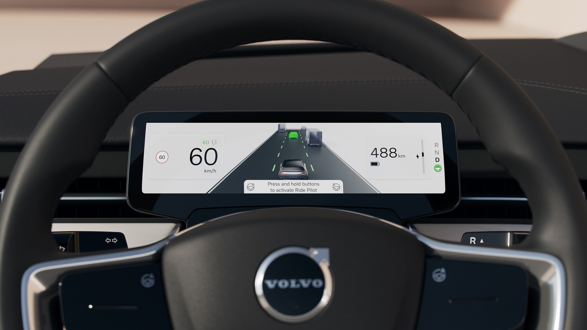 Volvo Previews New EX90 Electric SUV’s Simplified Dash And Interface Design