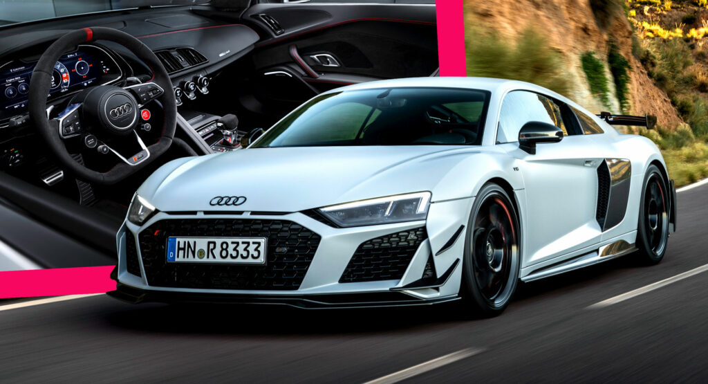  2023 Audi R8 Coupe GT RWD Is An Oversteering Last Hurrah For The V10 And (N)ICE Sounds