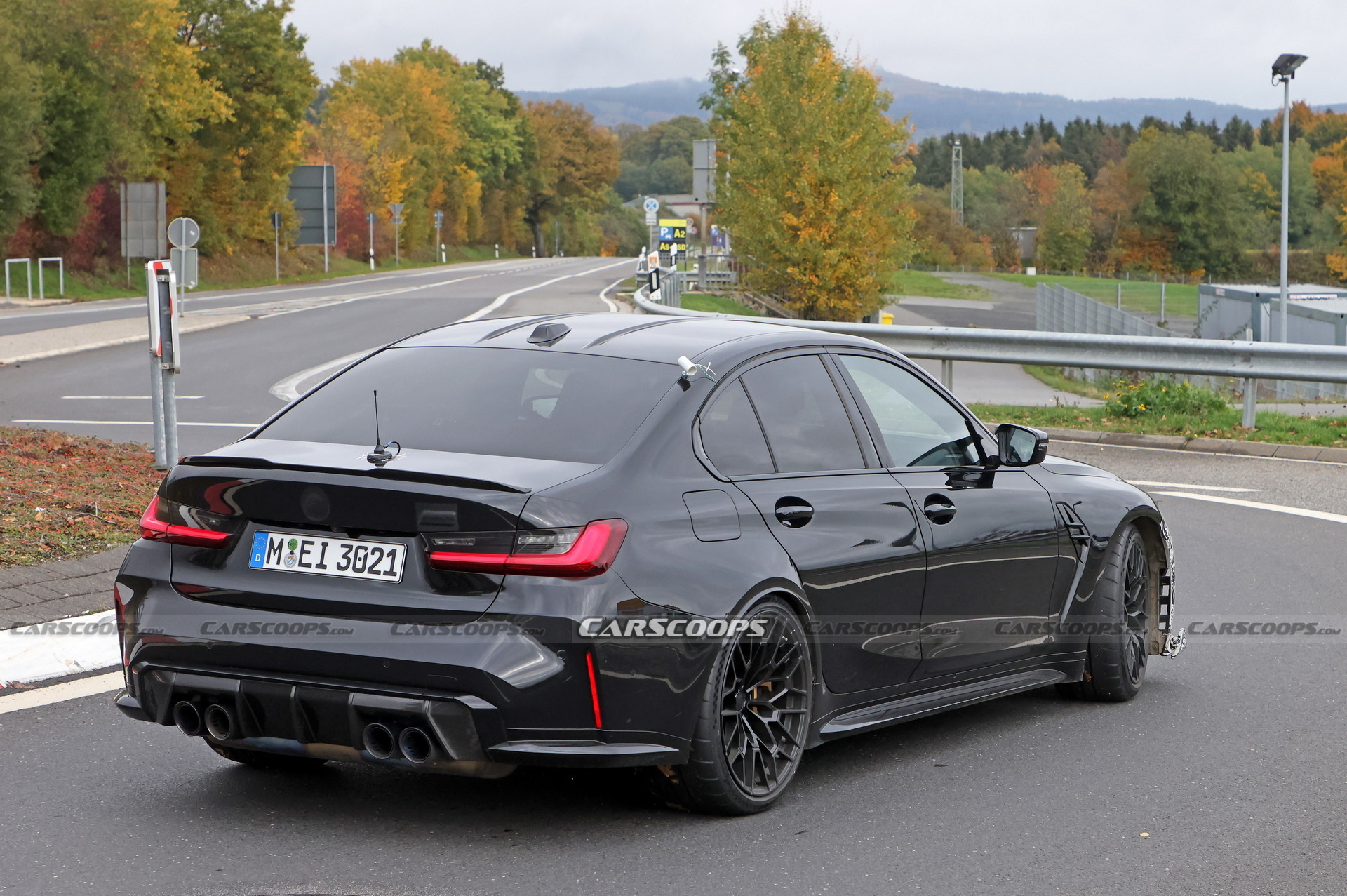 2024 BMW M3 CS Drops More Camo Ahead Of Imminent Debut Carscoops