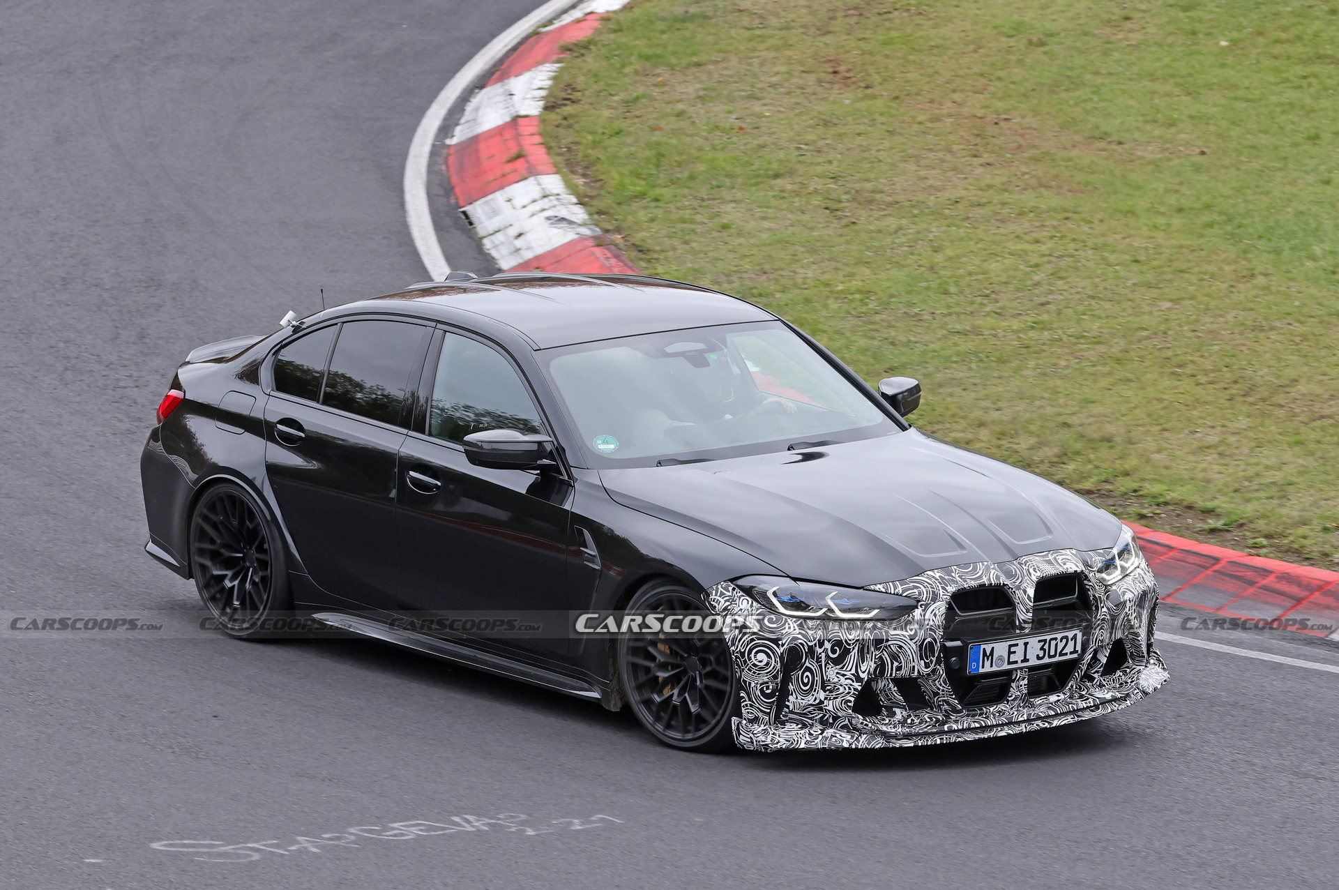 2024 BMW M3 CS Drops More Camo Ahead Of Imminent Debut