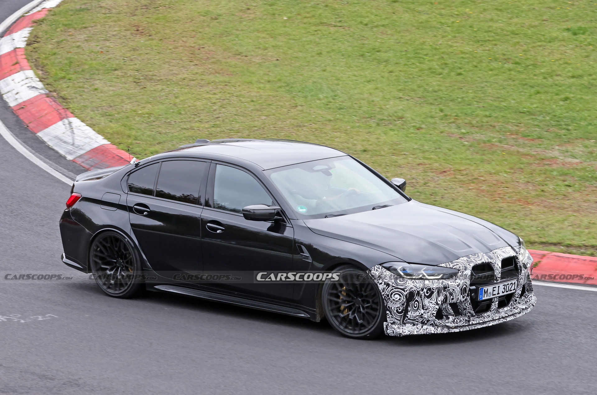 2024 BMW M3 CS Drops More Camo Ahead Of Imminent Debut