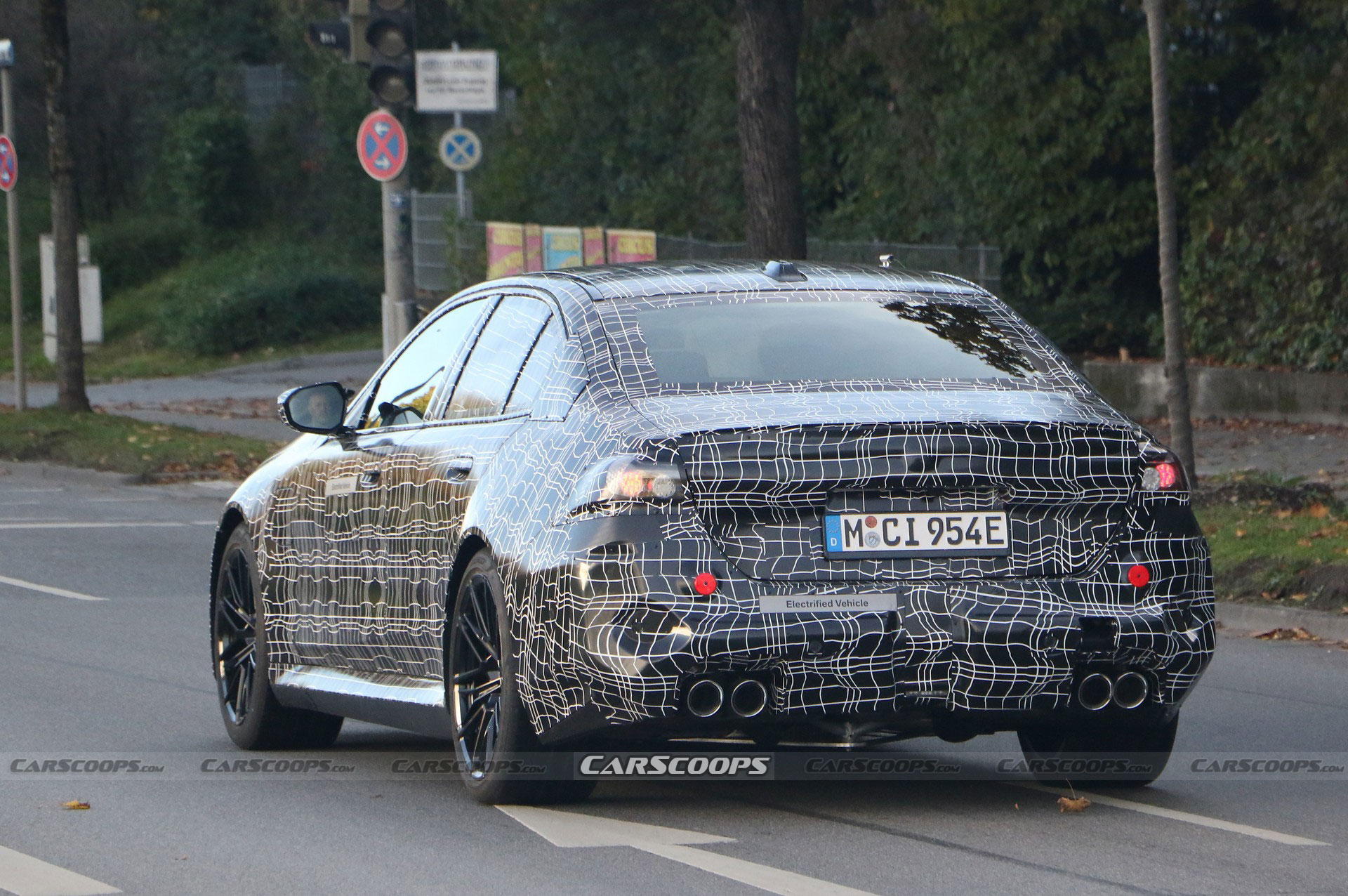 2024 BMW M5 Spied Inside And Out, Sports New Steering Wheel And Curved Display