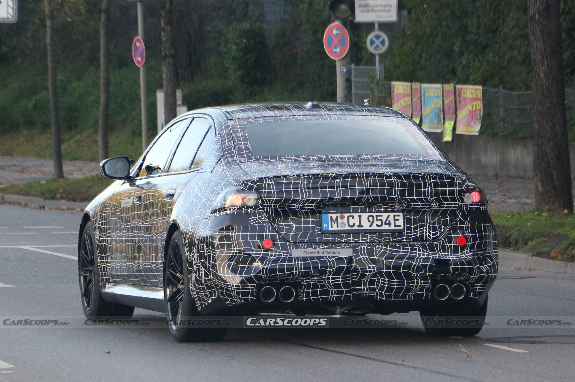 2024 BMW M5 Spied Inside And Out, Sports New Steering Wheel And Curved Display