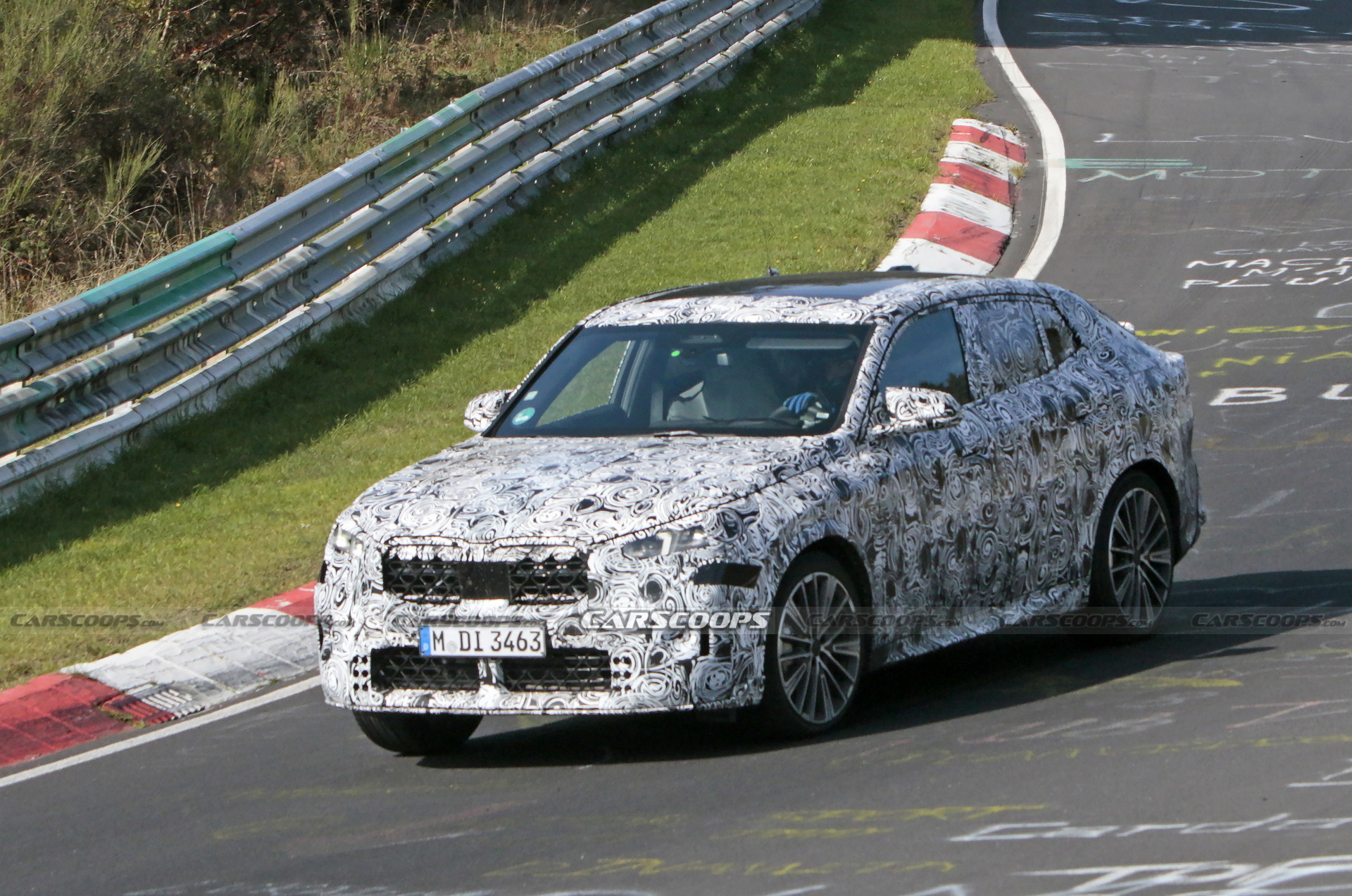 Hotter 2024 BMW X2 M35i Spotted Testing At Nurburgring