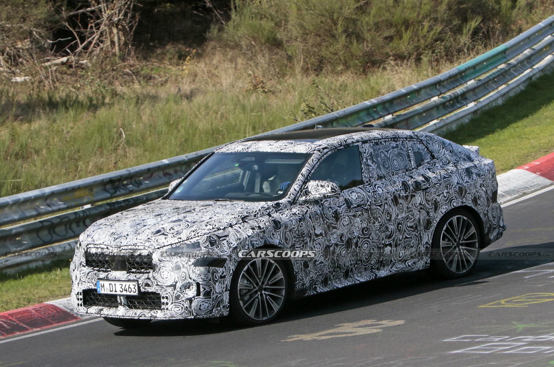 Hotter 2024 BMW X2 M35i Spotted Testing At Nurburgring