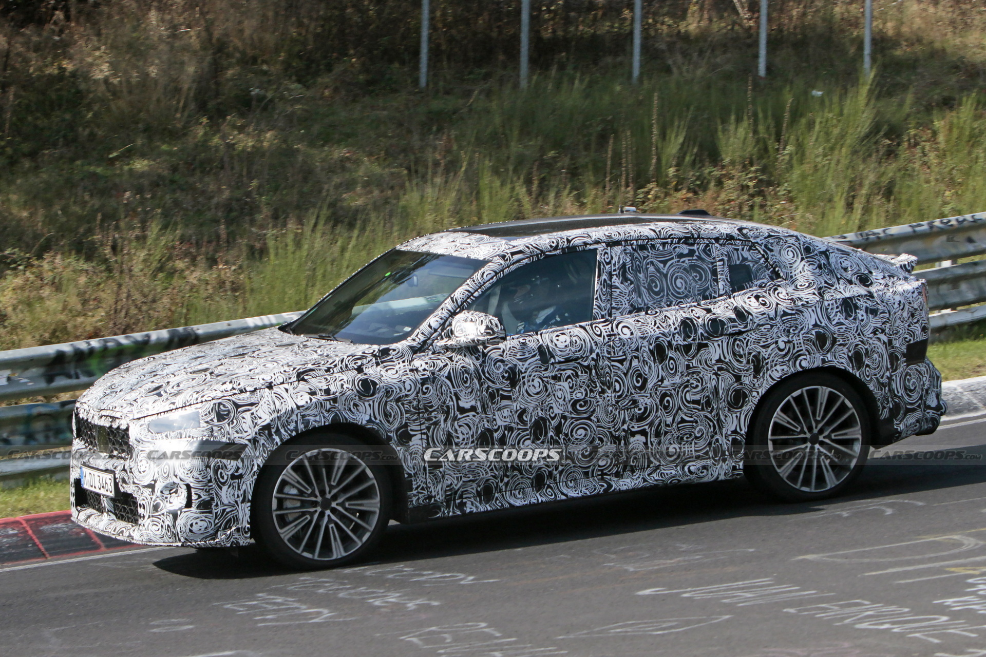 Hotter 2024 BMW X2 M35i Spotted Testing At Nurburgring