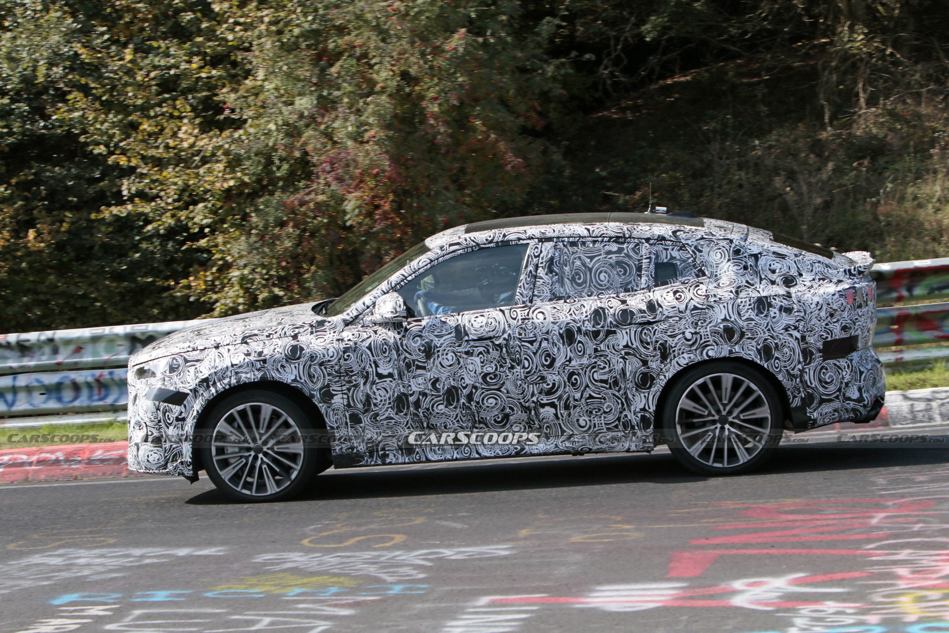 Hotter 2024 BMW X2 M35i Spotted Testing At Nurburgring