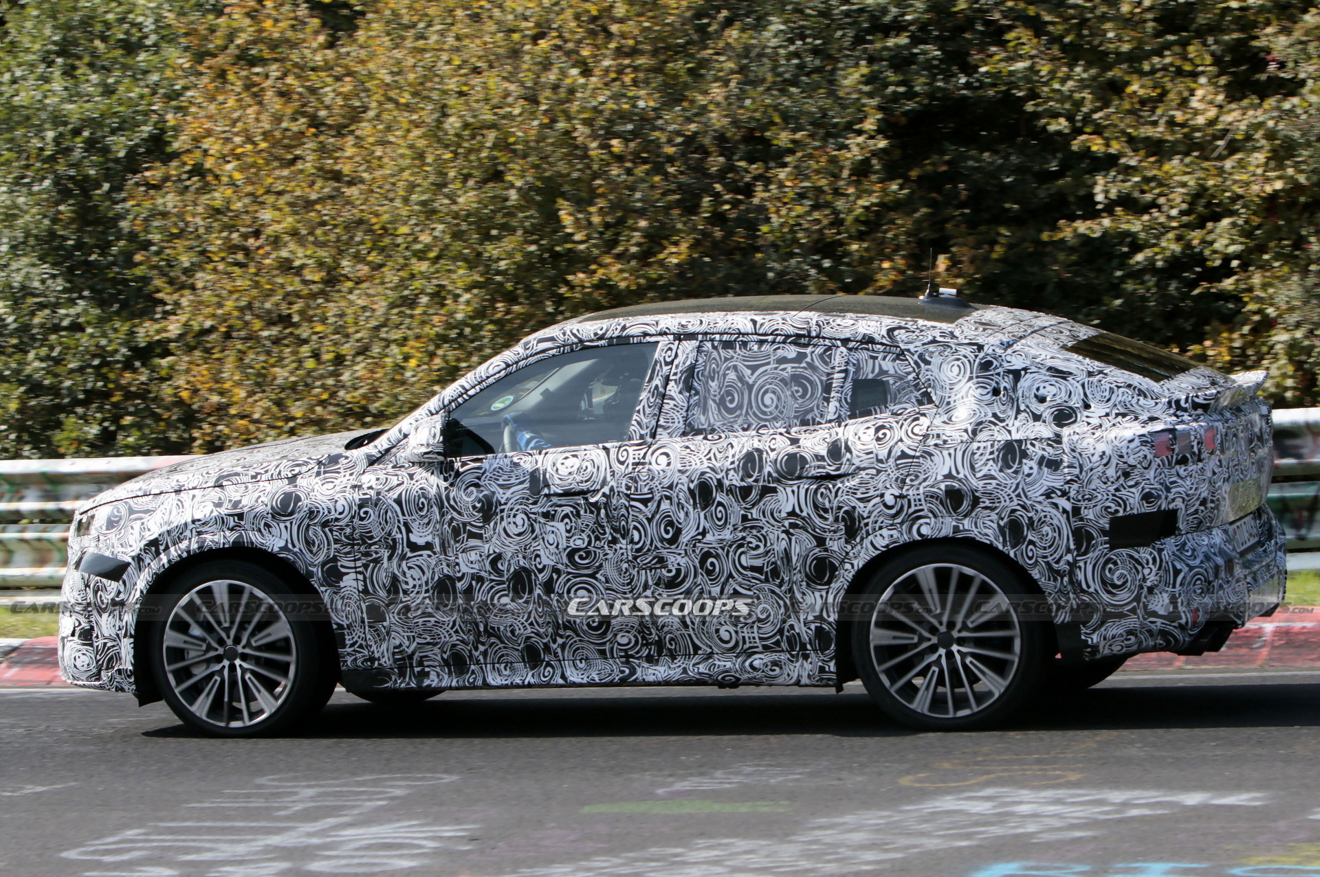 Hotter 2024 BMW X2 M35i Spotted Testing At Nurburgring