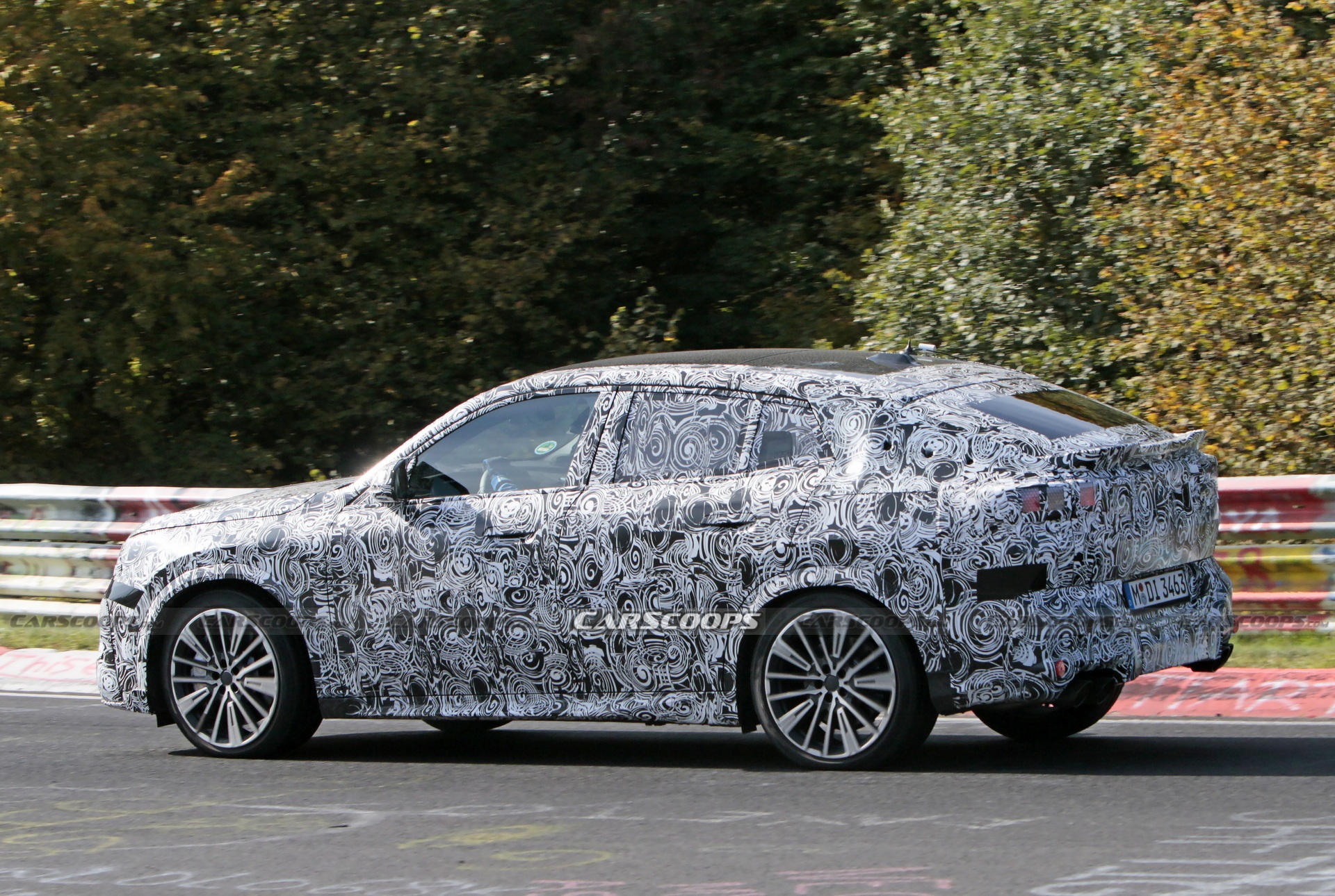 Hotter 2024 BMW X2 M35i Spotted Testing At Nurburgring