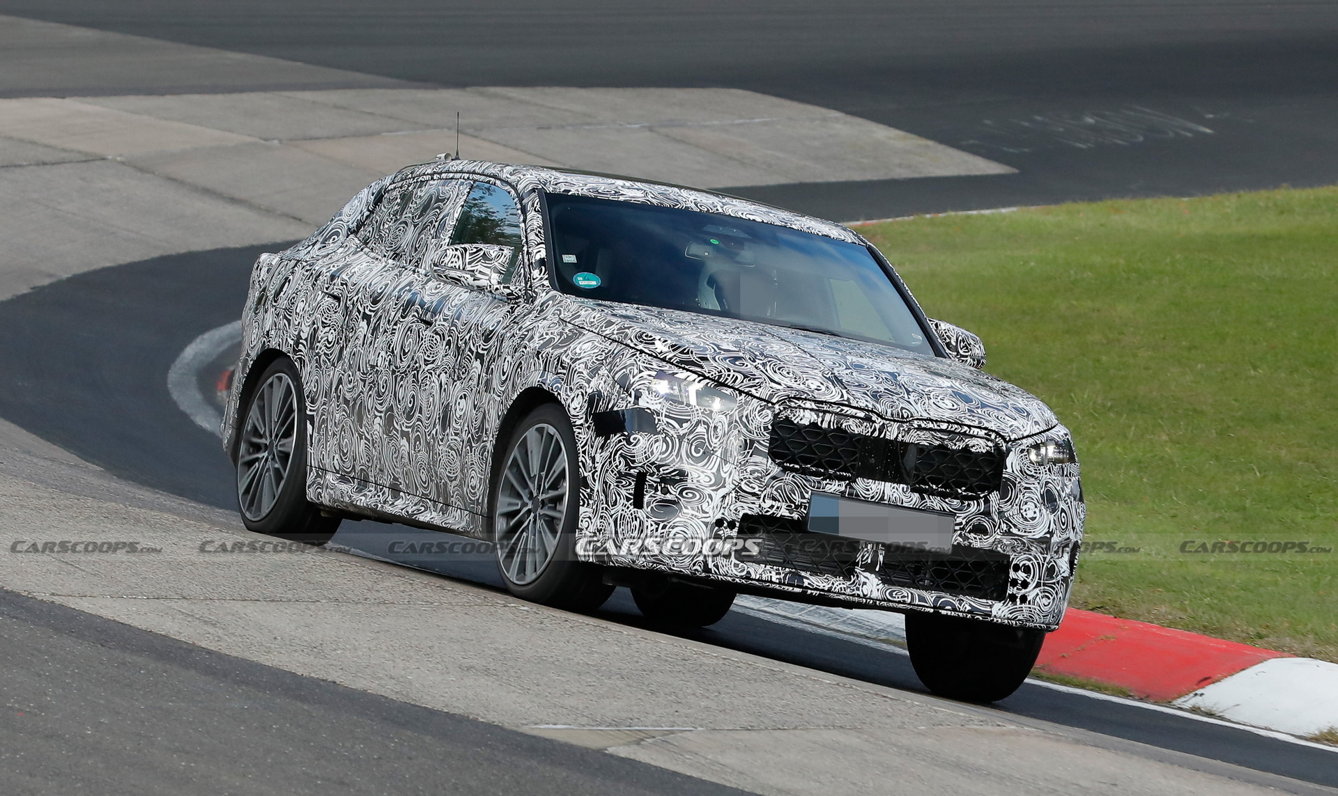 Hotter 2024 BMW X2 M35i Spotted Testing At Nurburgring