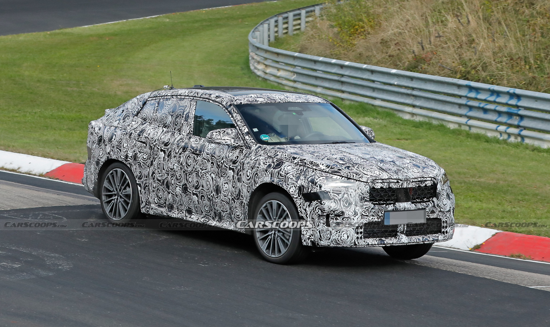 Hotter 2024 BMW X2 M35i Spotted Testing At Nurburgring