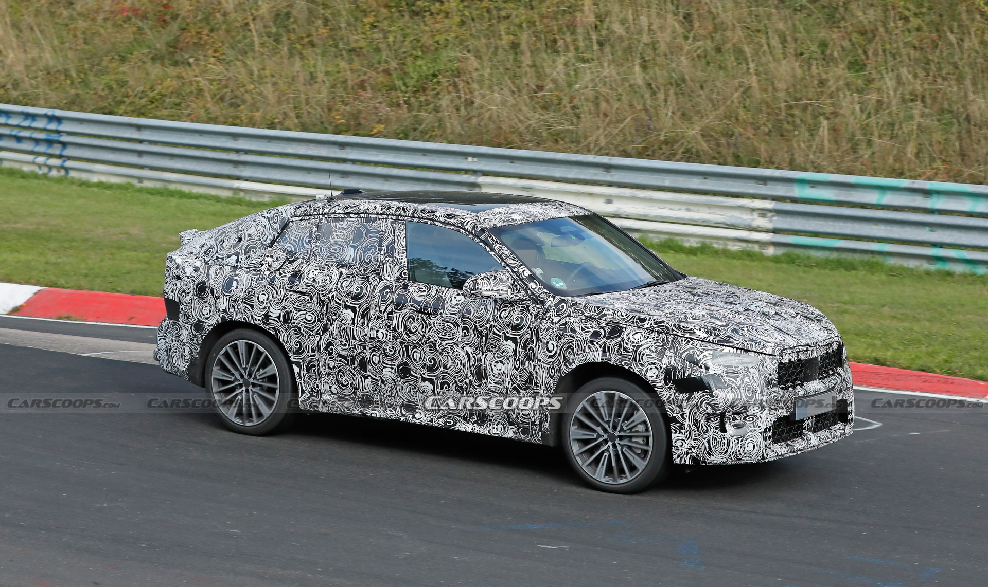 Hotter 2024 BMW X2 M35i Spotted Testing At Nurburgring