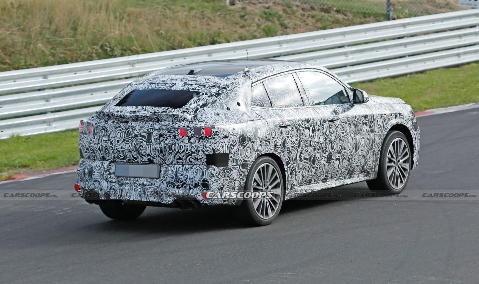 Hotter 2024 BMW X2 M35i Spotted Testing At Nurburgring