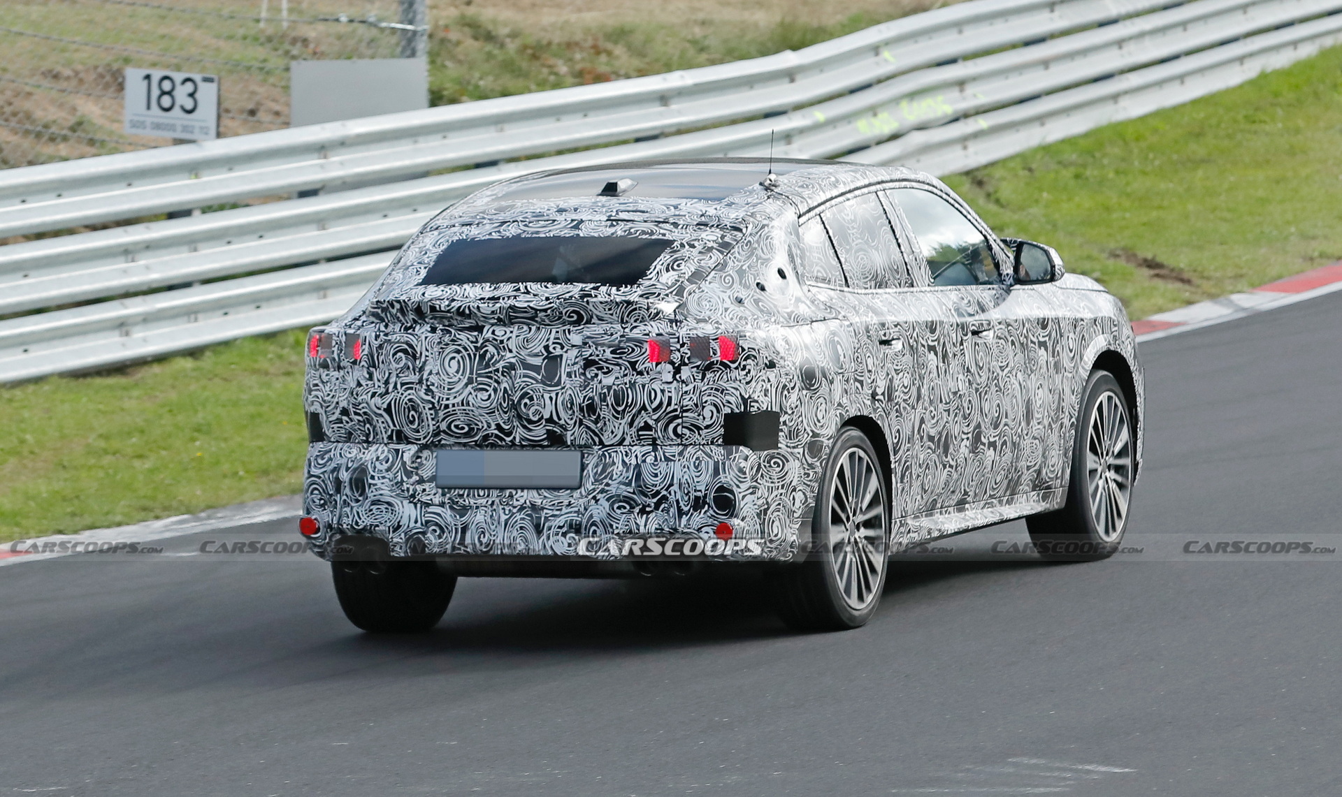 Hotter 2024 BMW X2 M35i Spotted Testing At Nurburgring