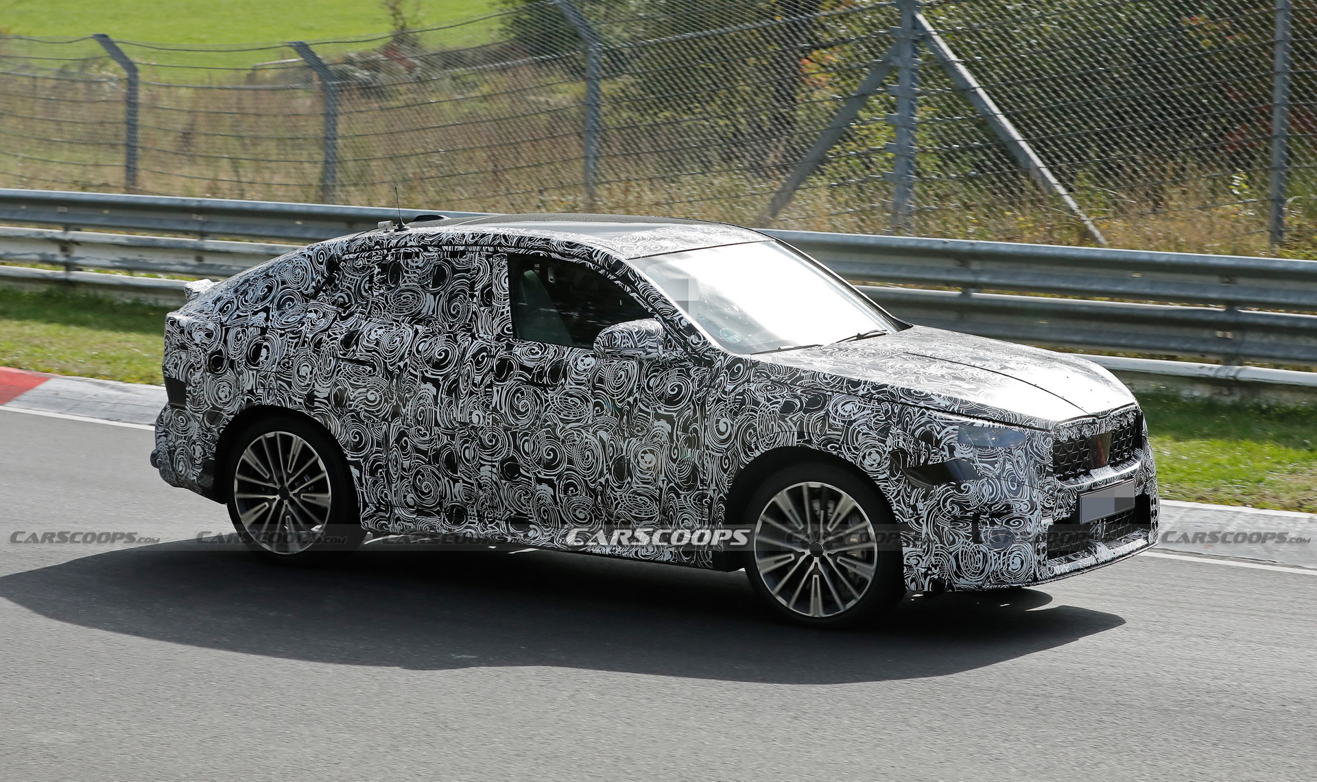 Hotter 2024 BMW X2 M35i Spotted Testing At Nurburgring