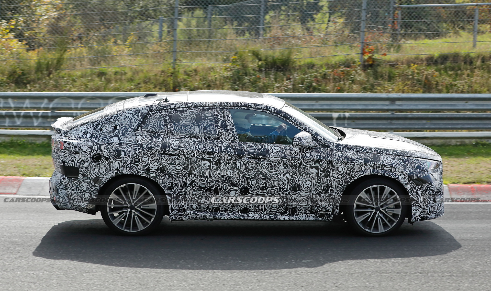 Hotter 2024 BMW X2 M35i Spotted Testing At Nurburgring