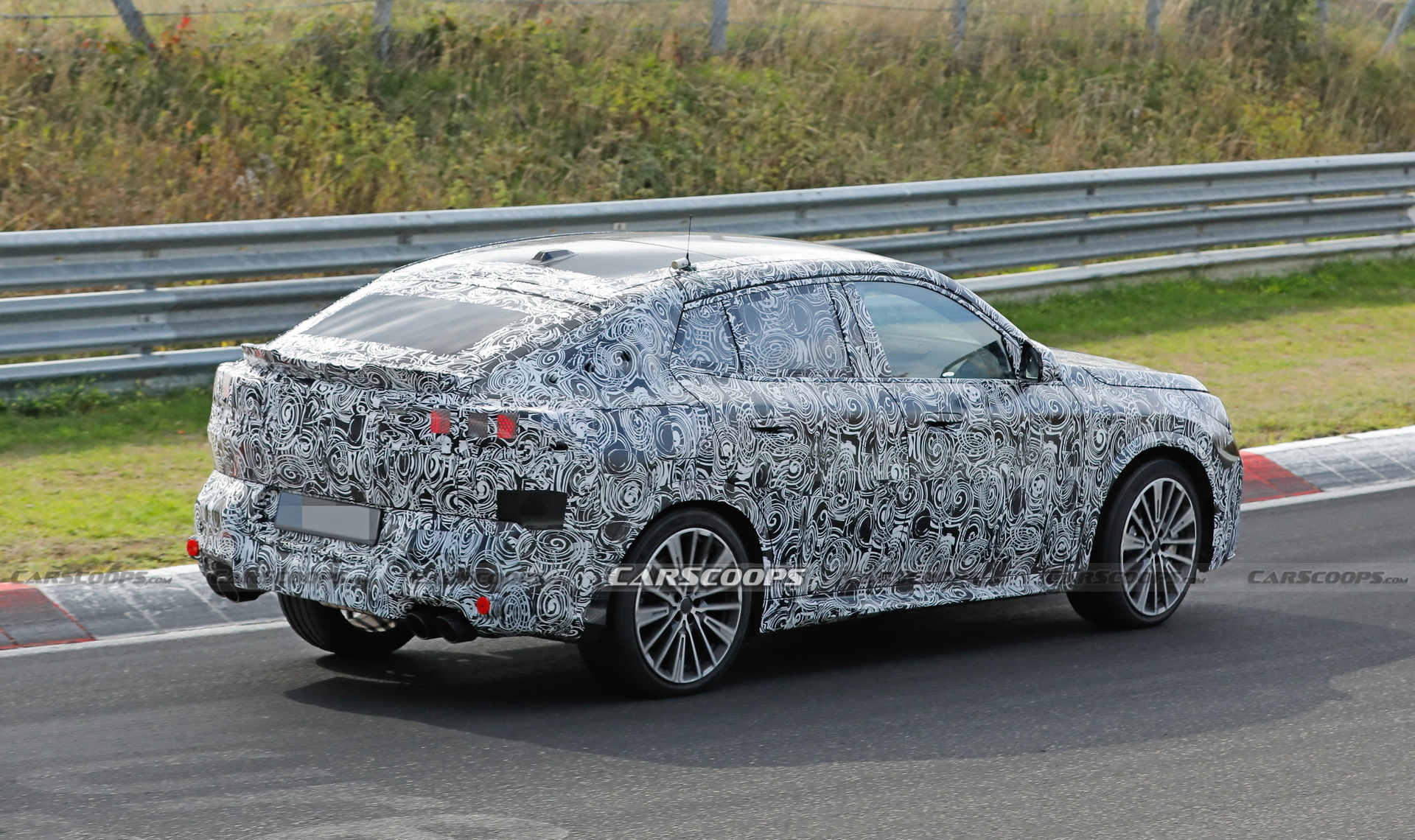 Hotter 2024 BMW X2 M35i Spotted Testing At Nurburgring