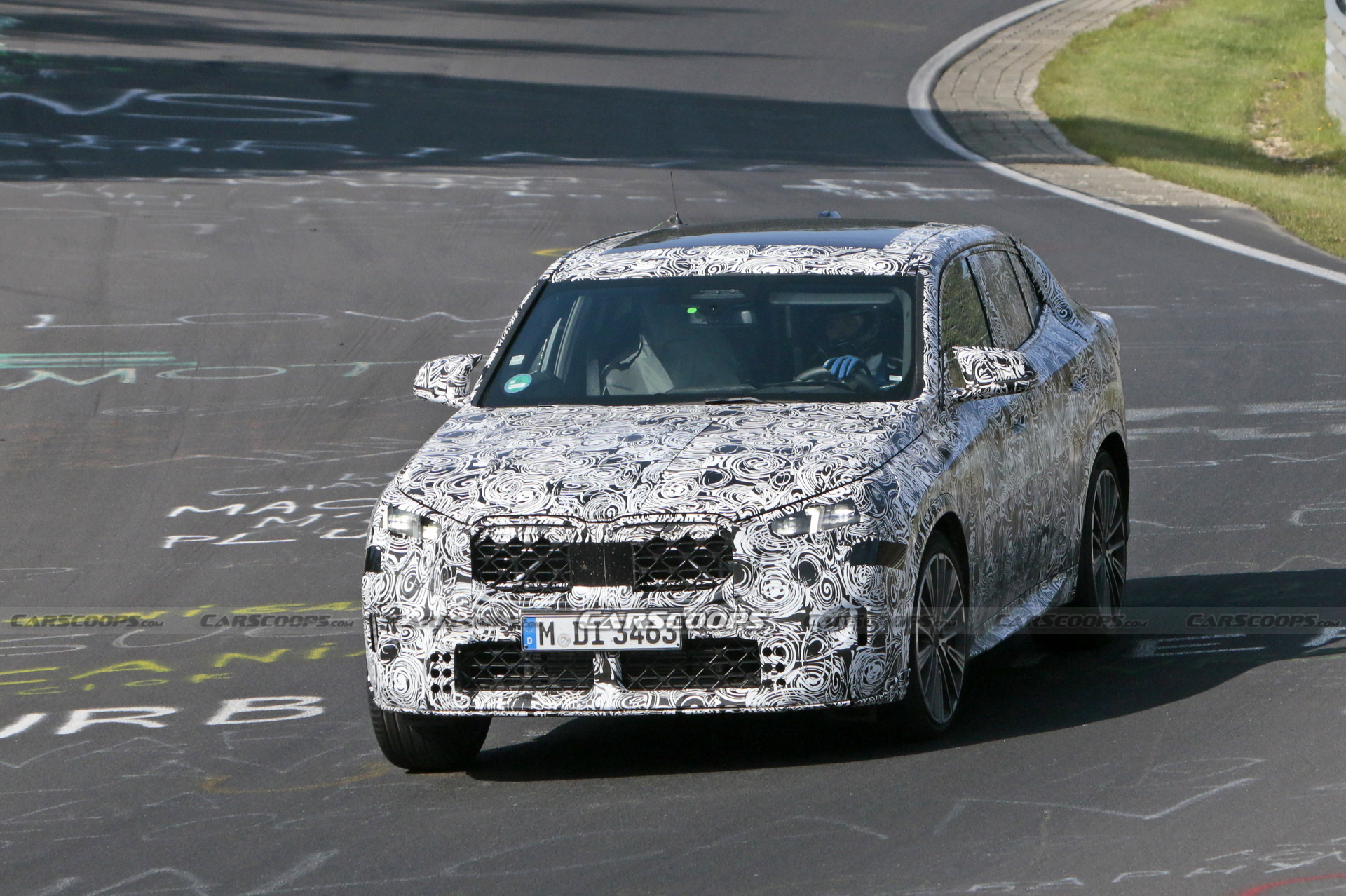 Hotter 2024 BMW X2 M35i Spotted Testing At Nurburgring