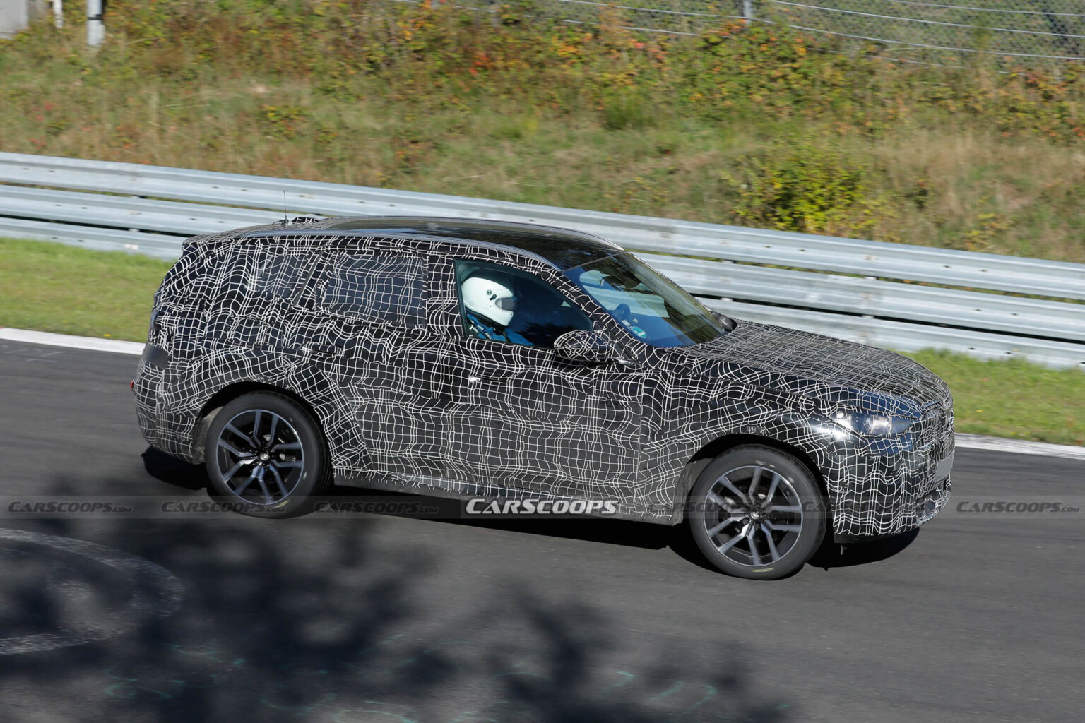 2024 BMW X3M Can’t Hide Its Big Grille Behind Disguise | Carscoops
