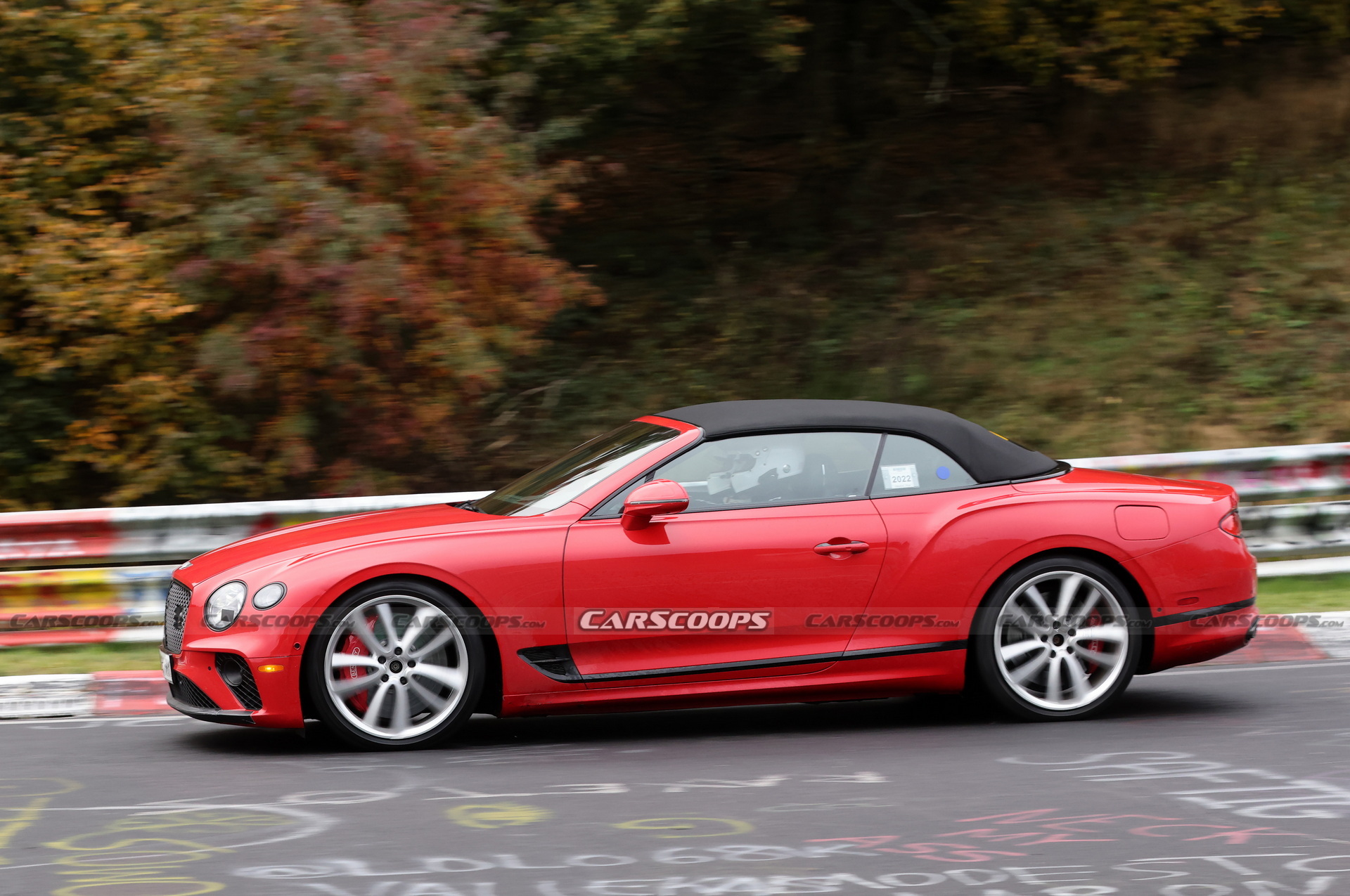 Bentley’s Plug-In Hybrid Continental GT Caught Testing In Convertible Guise For The First Time