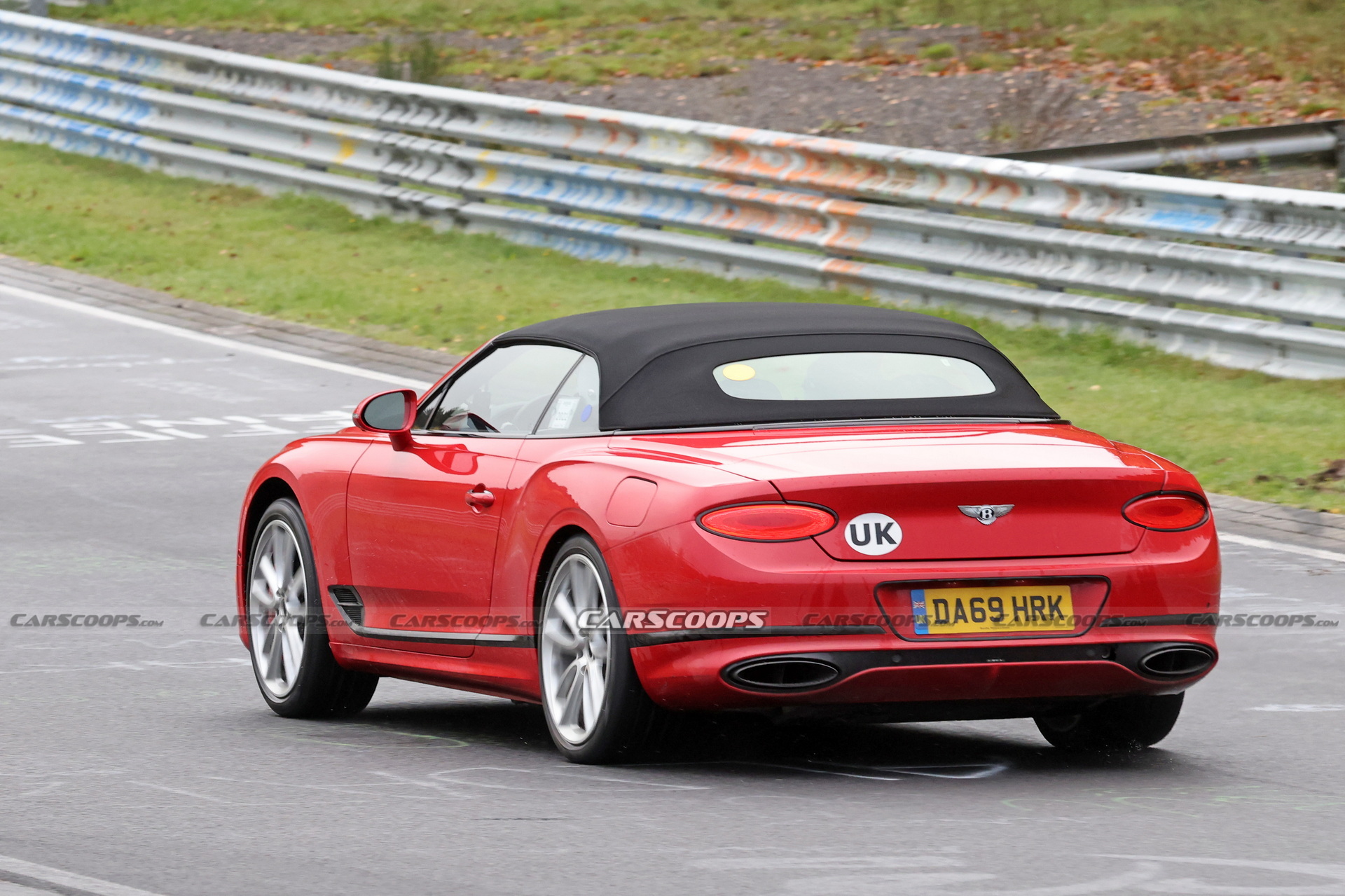 Bentley’s Plug-In Hybrid Continental GT Caught Testing In Convertible Guise For The First Time