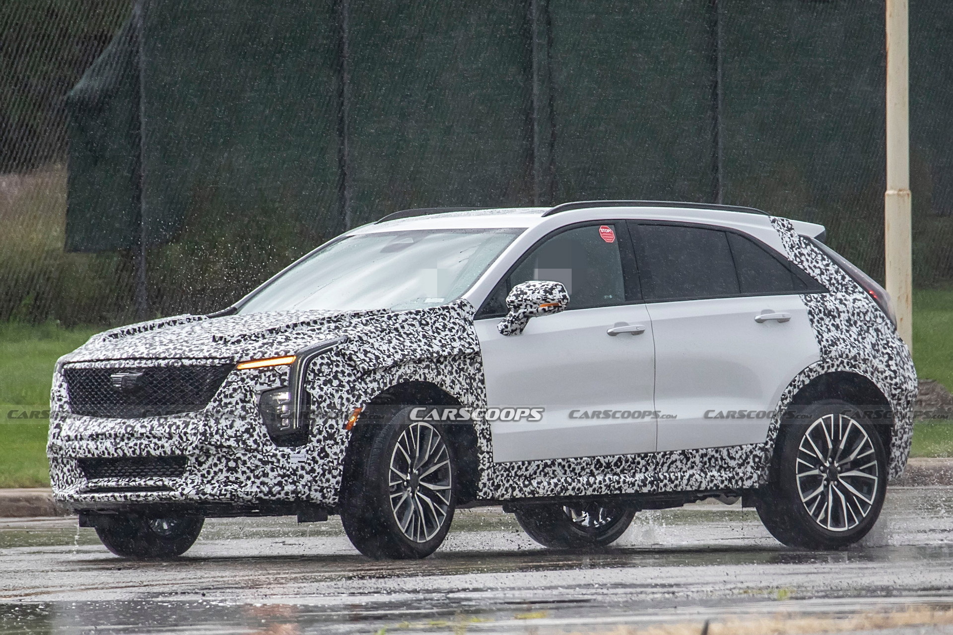 U Spy The Updated 2024 Cadillac XT4 Testing In West Virginia