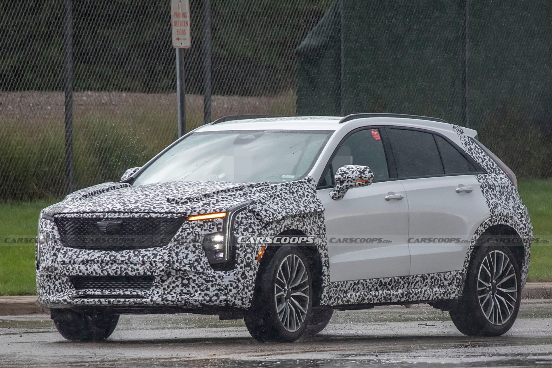 U Spy The Updated 2024 Cadillac XT4 Testing In West Virginia