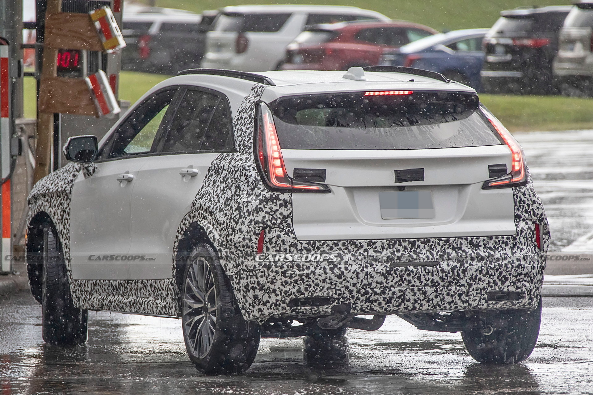 U Spy The Updated 2024 Cadillac XT4 Testing In West Virginia