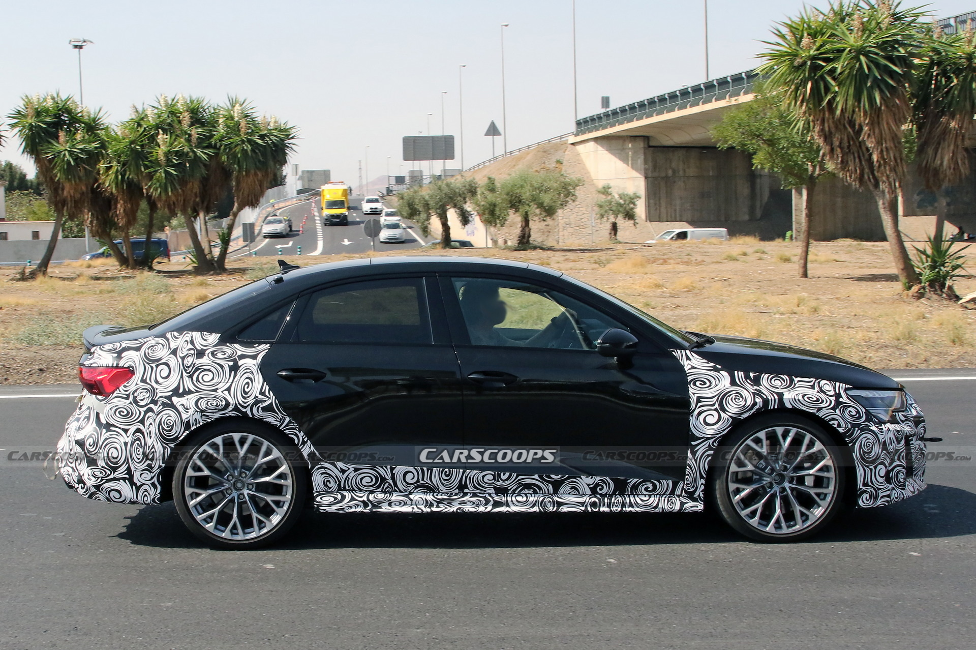 Facelifted 2024 Audi RS3 Spied Looking Like A Baby RS7