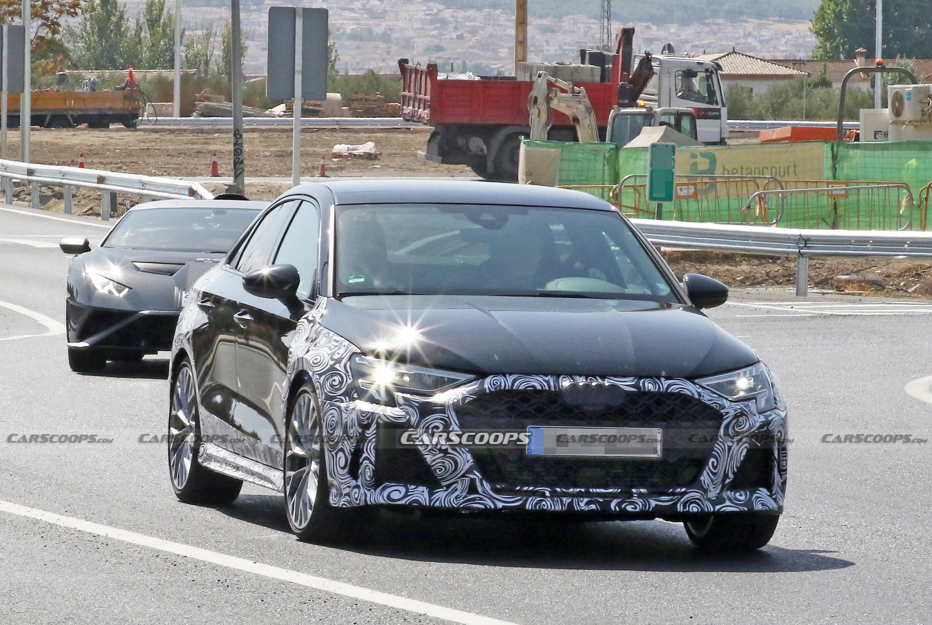 Facelifted 2024 Audi RS3 Spied Looking Like A Baby RS7