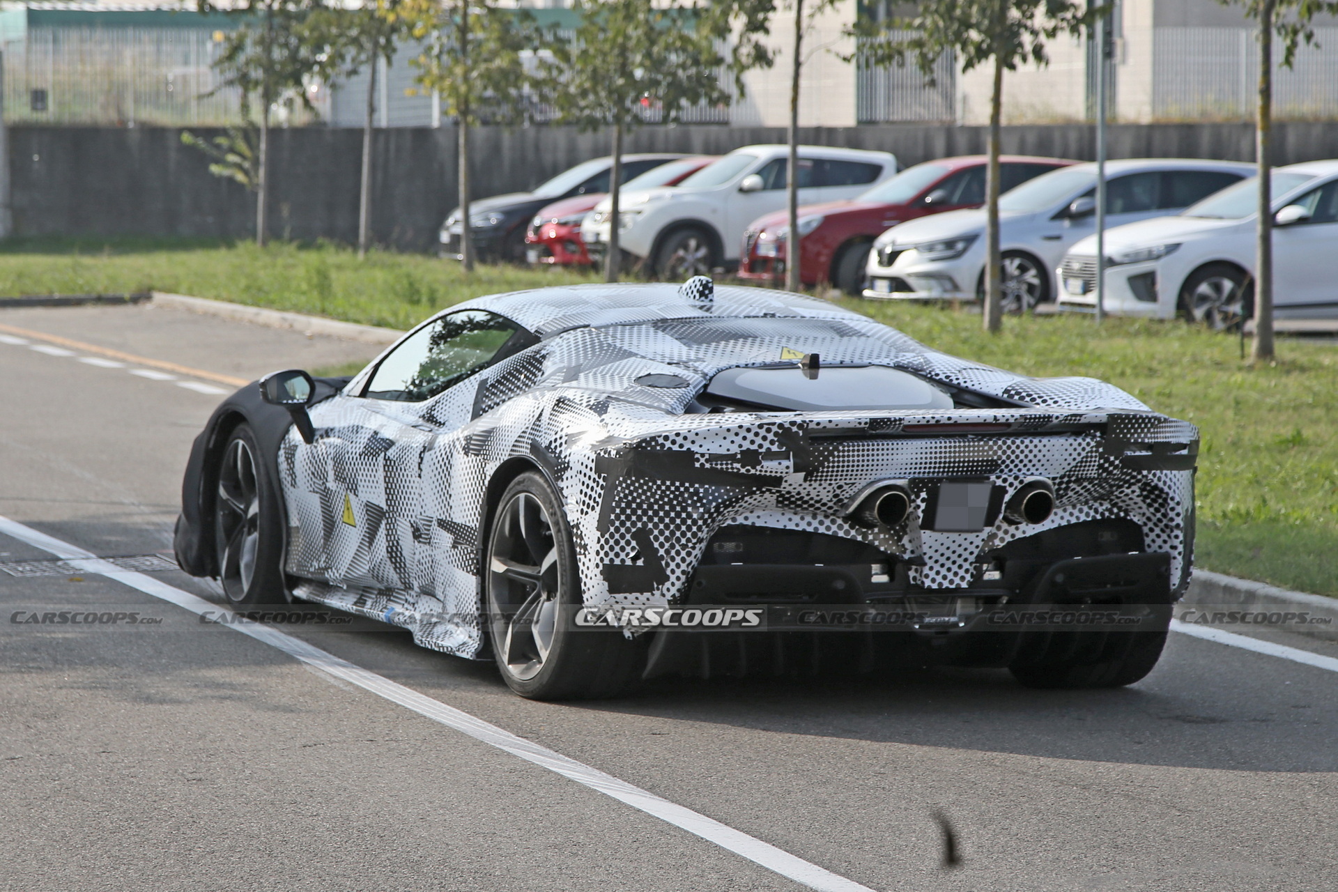 Ferrari’s SF90 “Speciale” Caught Testing In Maranello