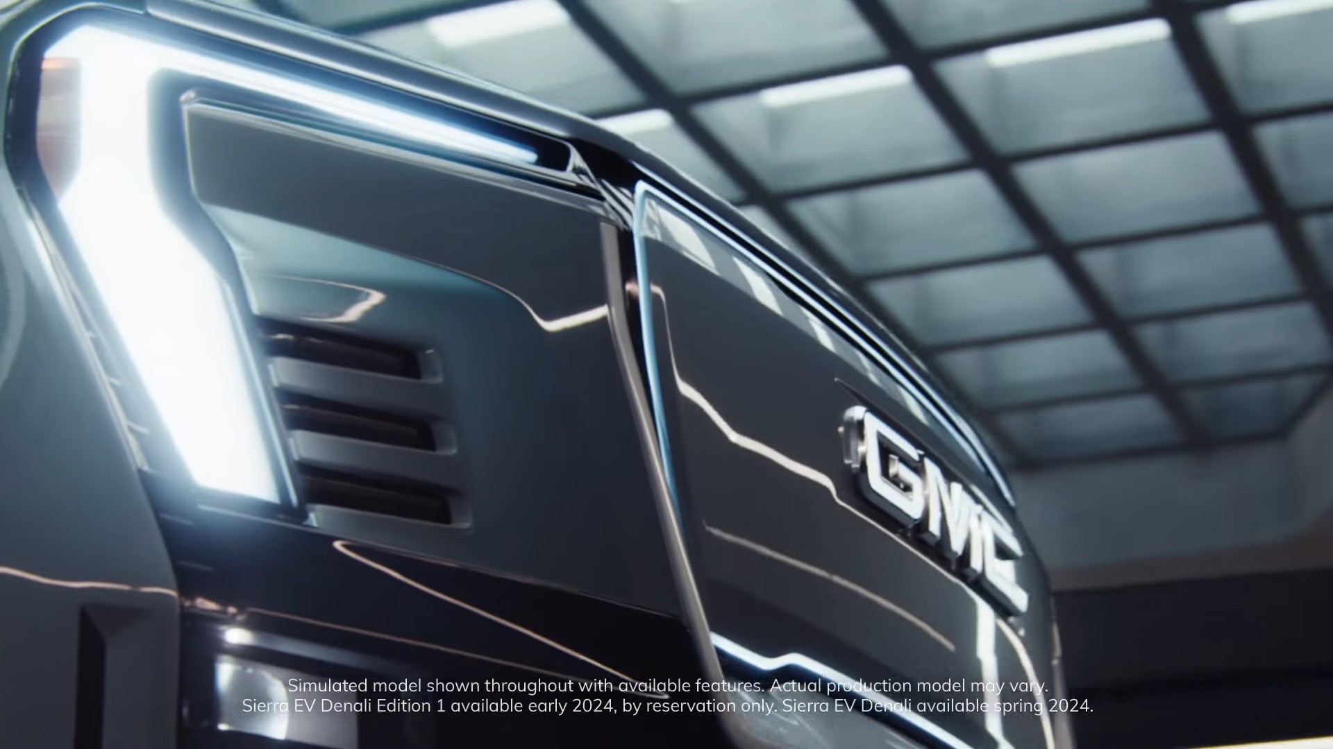 GMC Sierra EV Denali Teased, Debuts October 20th