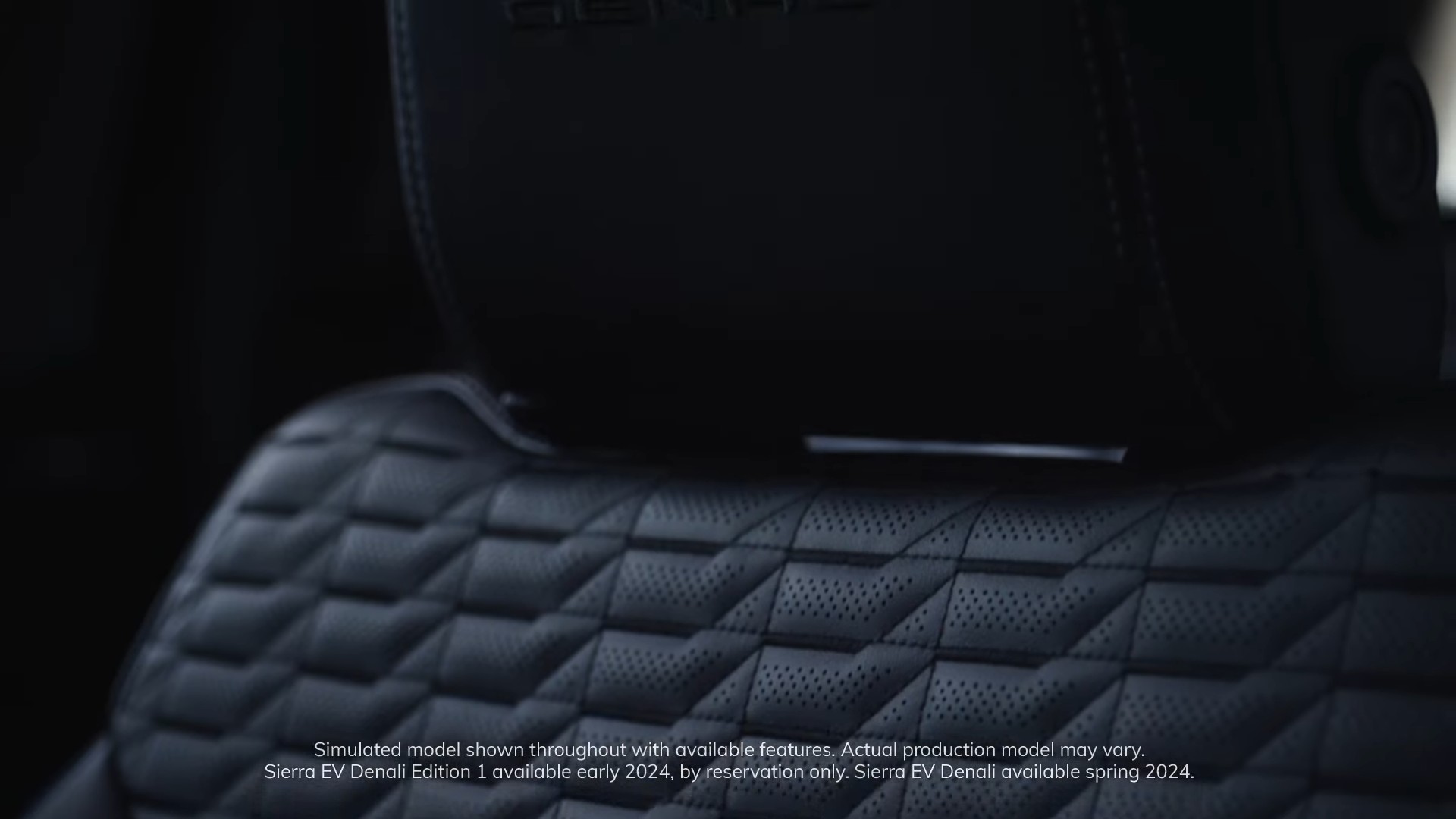 GMC Sierra EV Denali Teased, Debuts October 20th