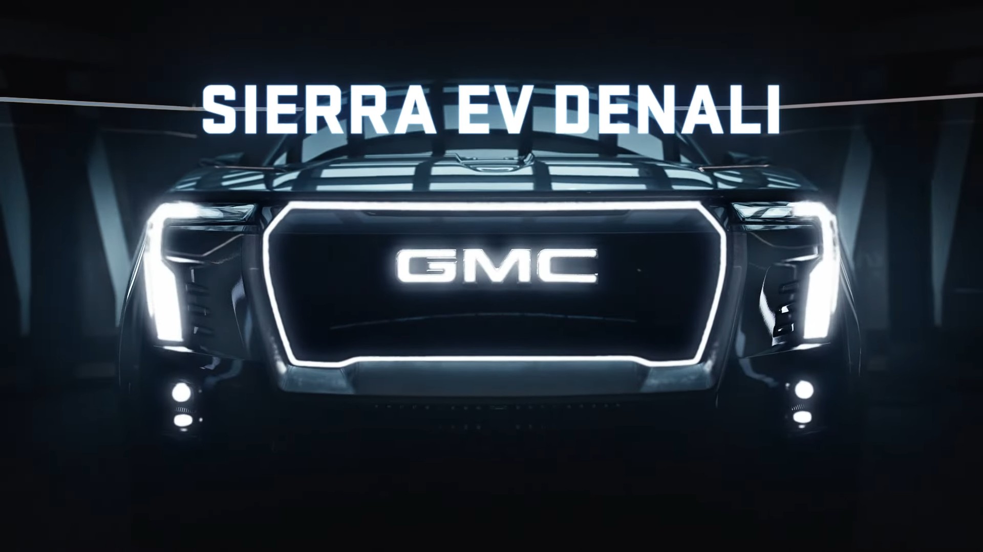 GMC Sierra EV Denali Teased, Debuts October 20th