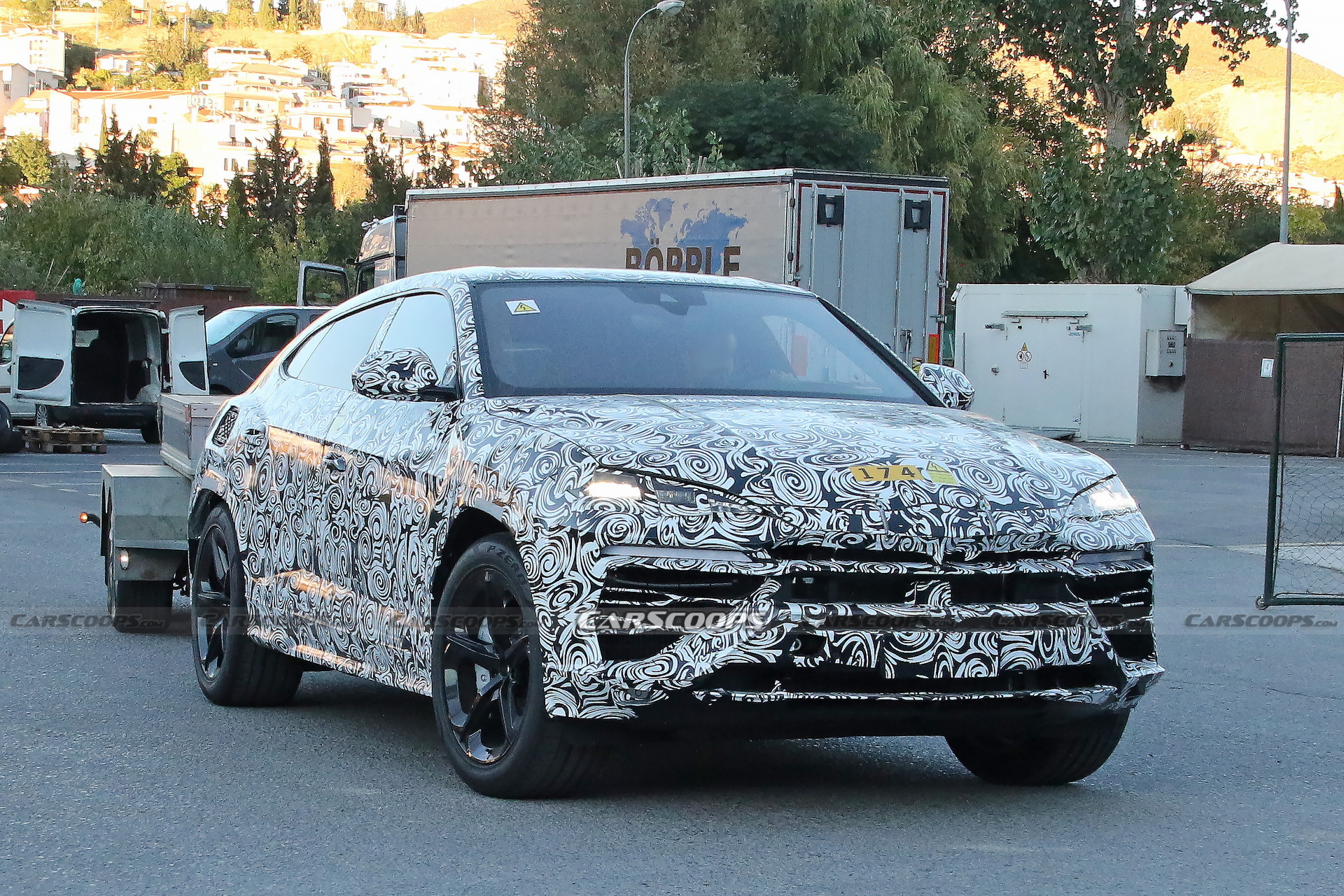 Lamborghini Urus Plug-In Hybrid Spied Testing With New Updates