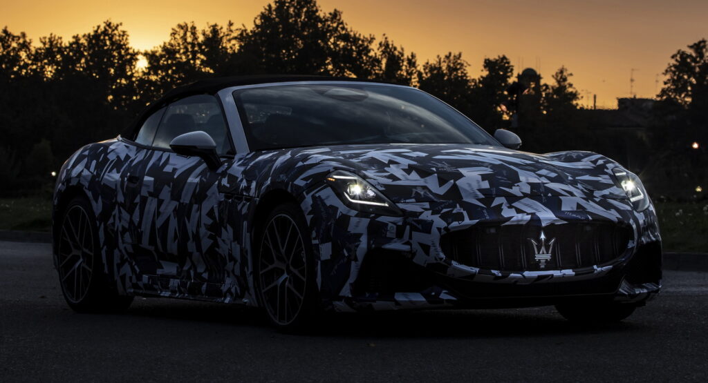 Maserati Releases First Official Images Of GranCabrio, Confirms 2023 Unveiling