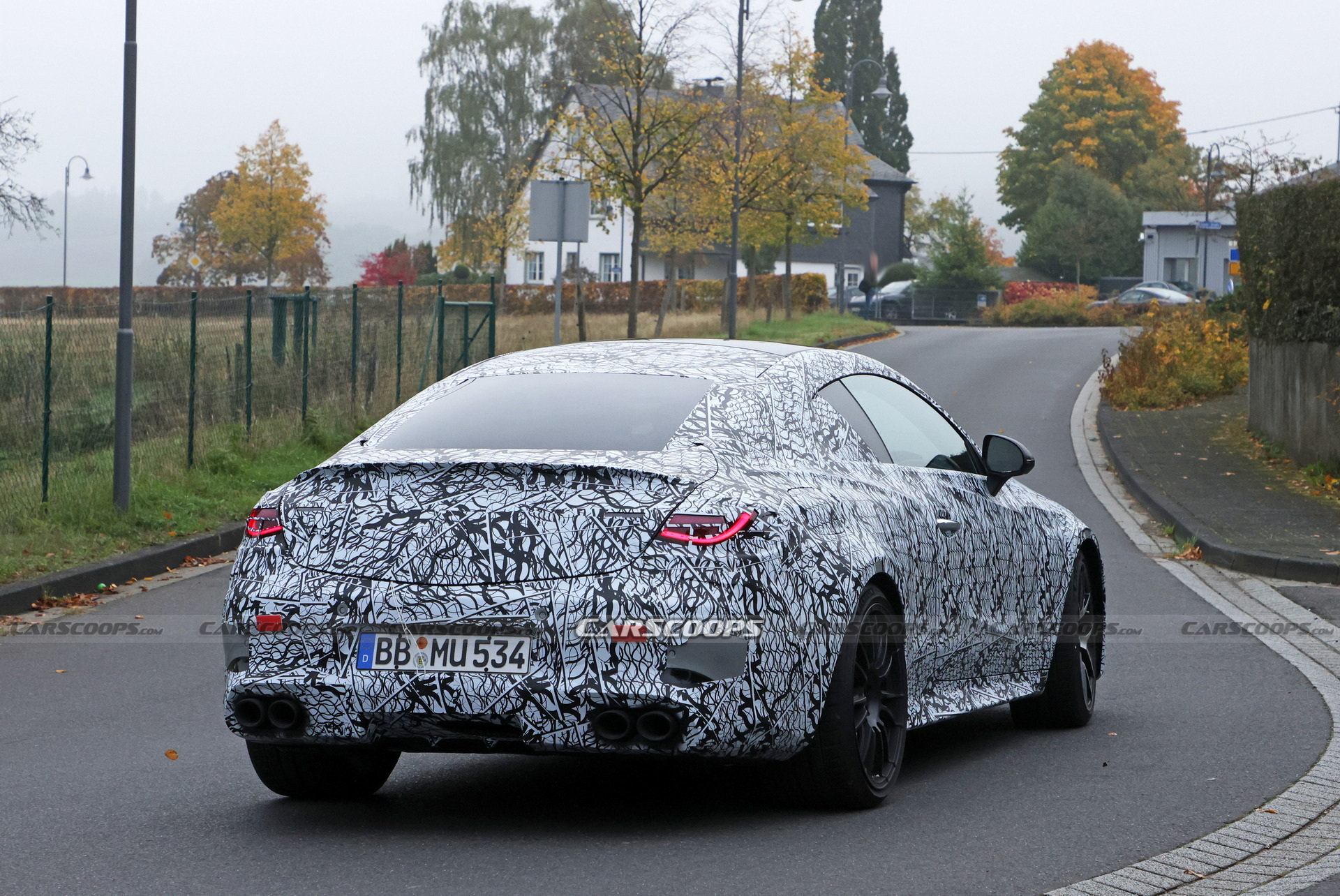 2024 Mercedes-AMG CLE 53 Makes Its Spy Debut As The Mid-Range AMG Coupe