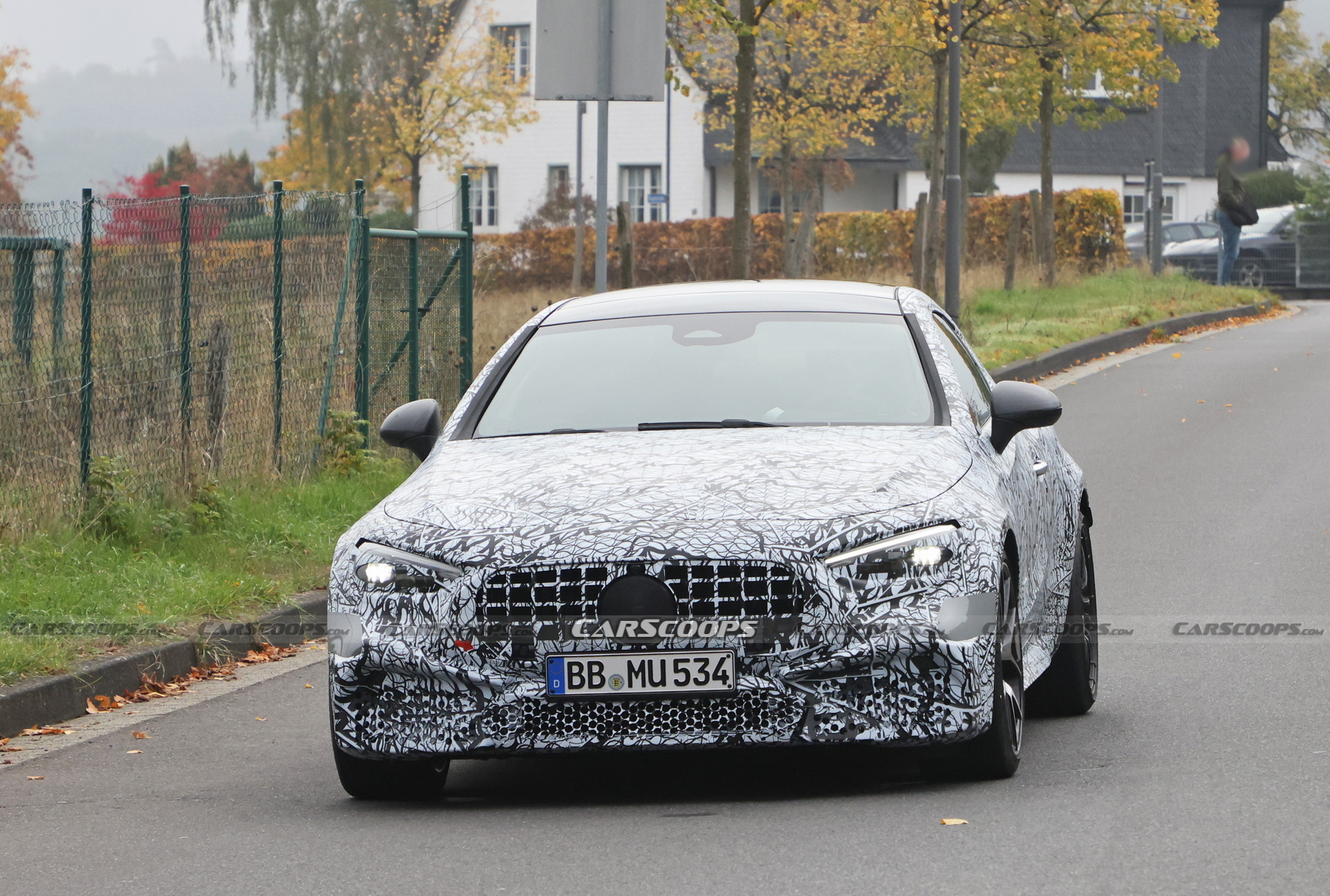 2024 Mercedes-AMG CLE 53 Makes Its Spy Debut As The Mid-Range AMG Coupe