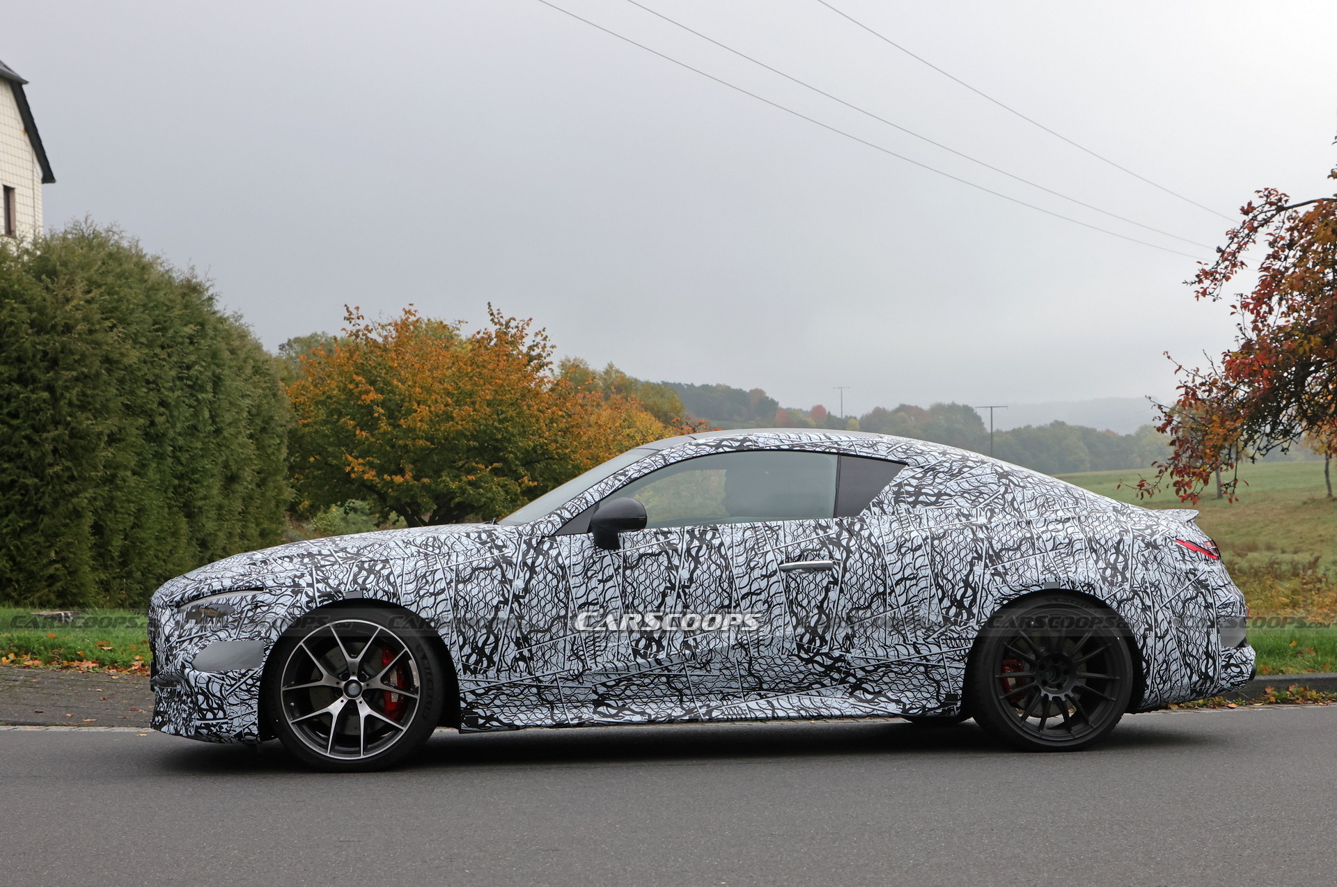 2024 Mercedes-AMG CLE 53 Makes Its Spy Debut As The Mid-Range AMG Coupe