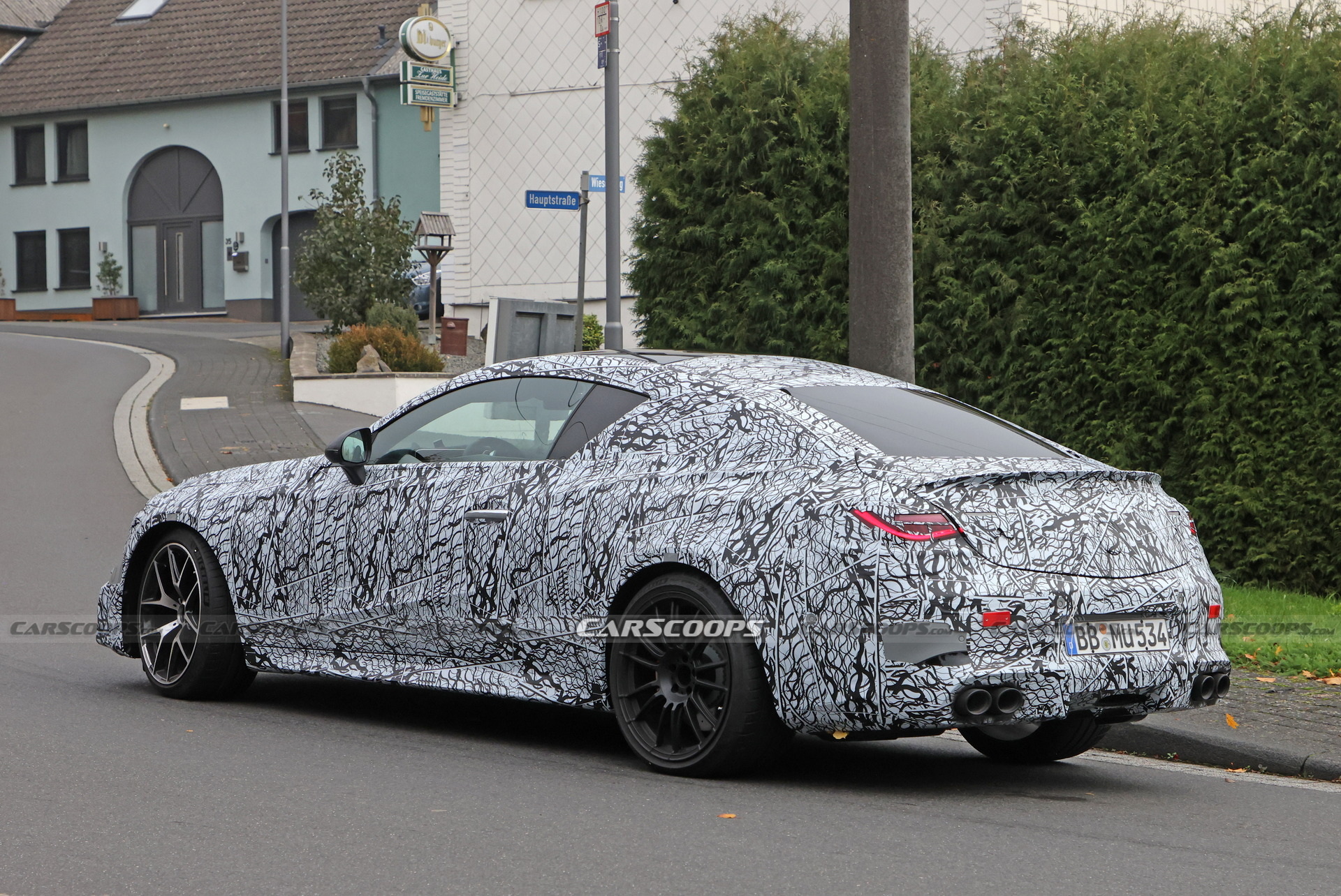 2024 Mercedes-AMG CLE 53 Makes Its Spy Debut As The Mid-Range AMG Coupe