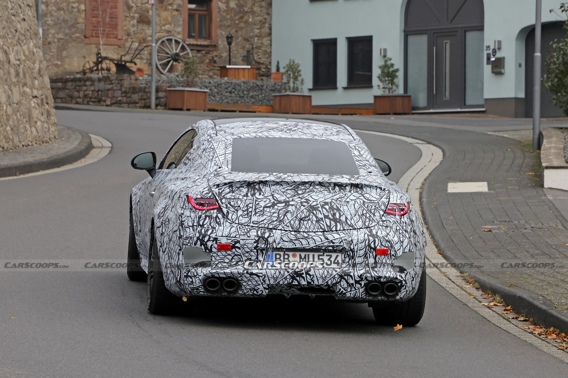2024 Mercedes-AMG CLE 53 Makes Its Spy Debut As The Mid-Range AMG Coupe