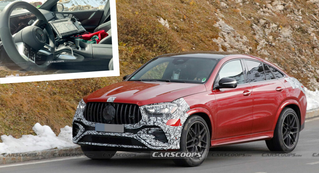 2024 Mercedes-AMG GLE 53 Lineup Spied Inside And Out With Small Updates