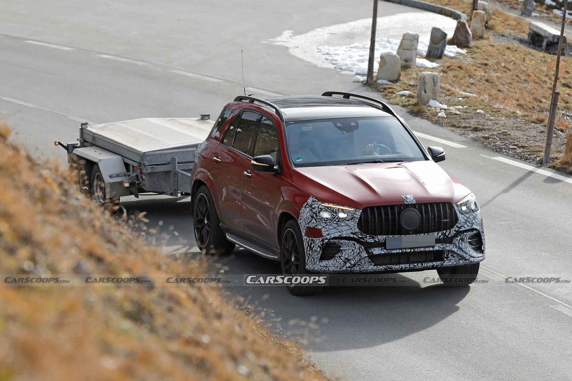 2024 Mercedes-AMG GLE 53 Lineup Spied Inside And Out With Small Updates