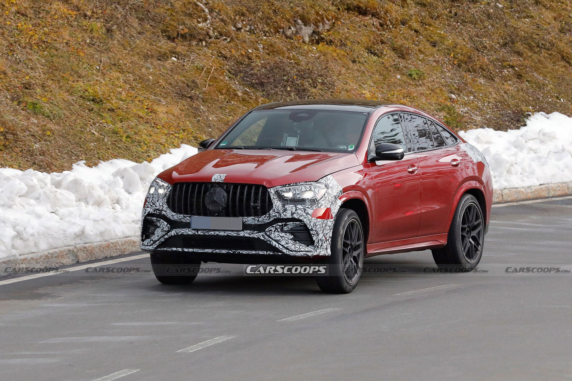 2024 Mercedes-AMG GLE 53 Lineup Spied Inside And Out With Small Updates