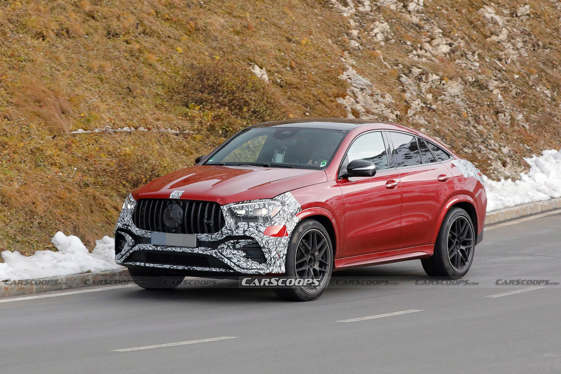 2024 Mercedes-AMG GLE 53 Lineup Spied Inside And Out With Small Updates