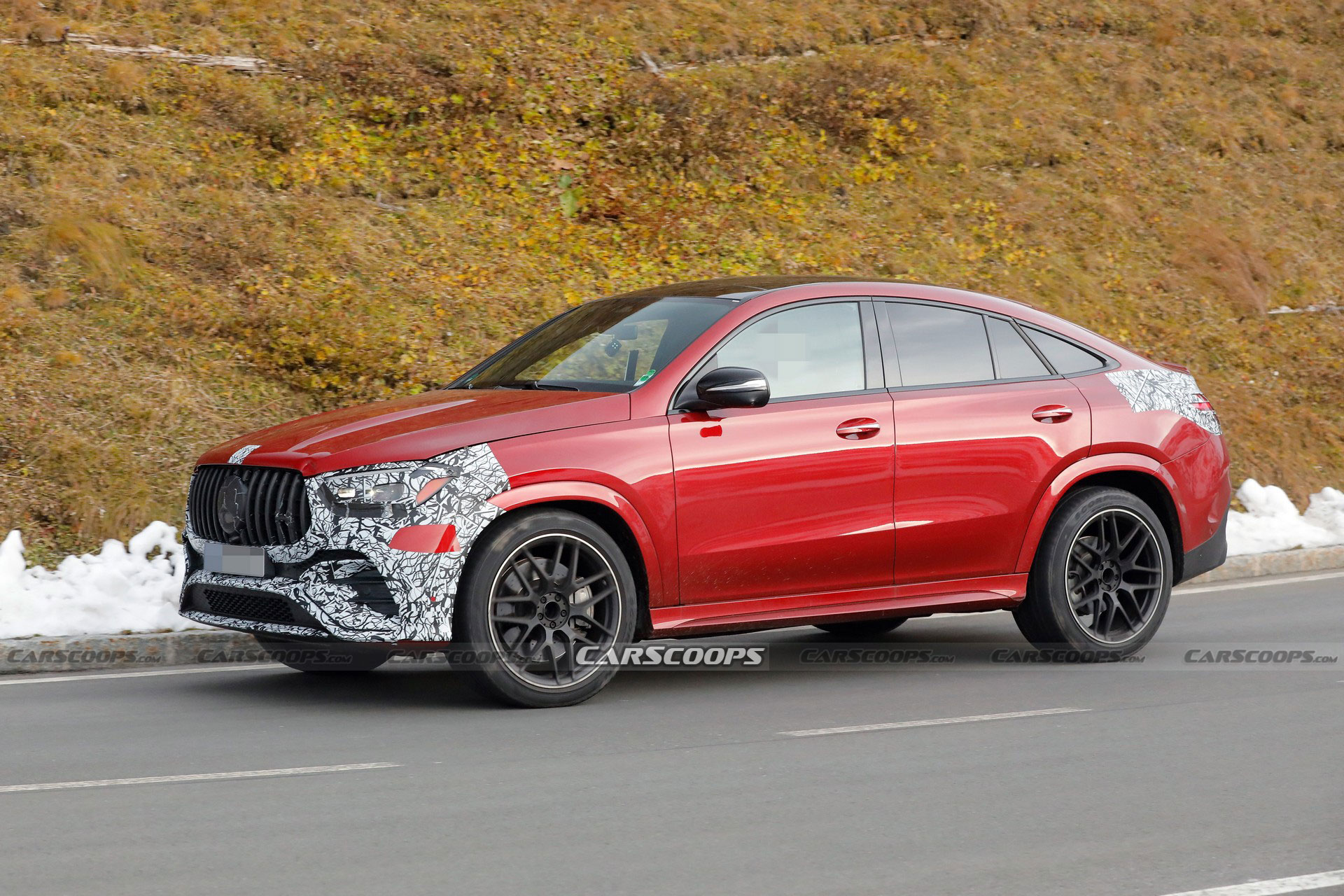2024 Mercedes-AMG GLE 53 Lineup Spied Inside And Out With Small Updates