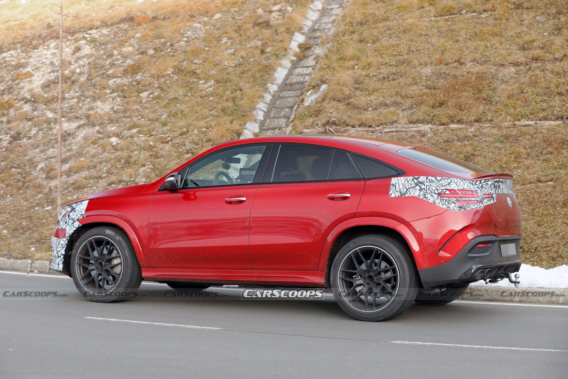 2024 Mercedes-AMG GLE 53 Lineup Spied Inside And Out With Small Updates
